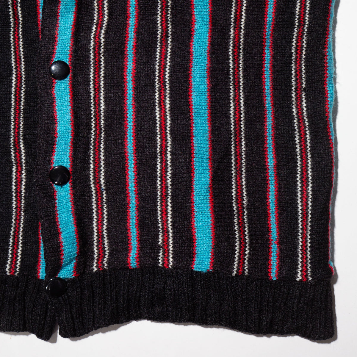 vintage stripe loose cardigan