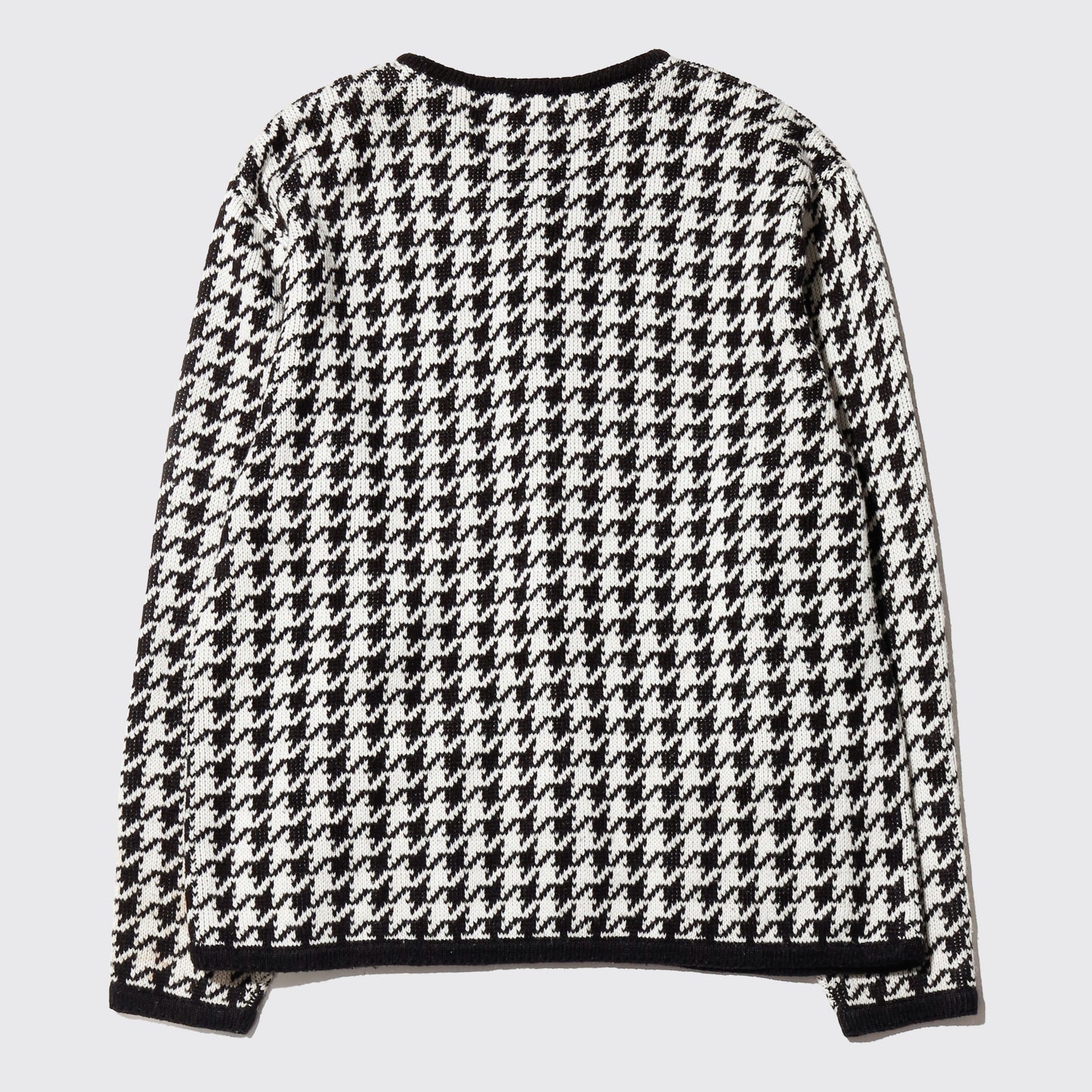 vintage houndstooth chanel cardigan