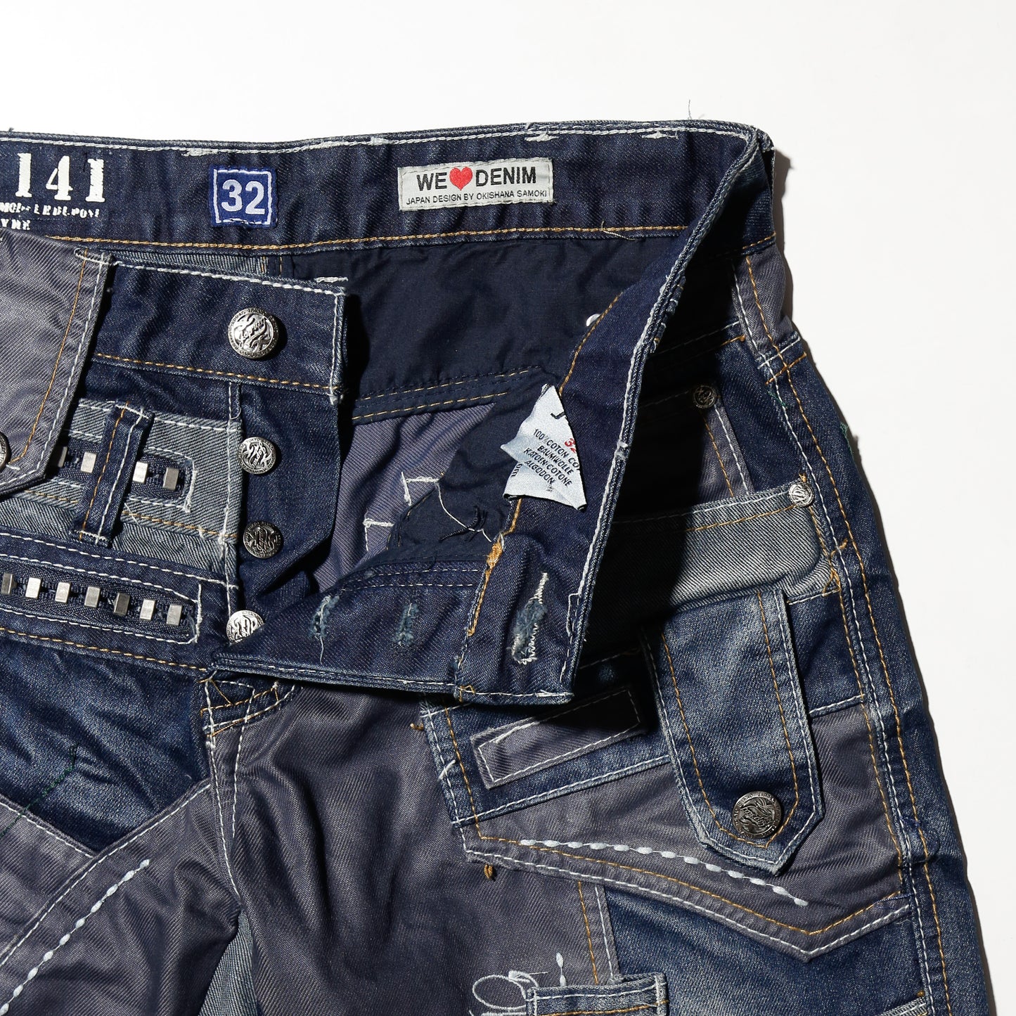 vintage rebuild cyborg shorts
