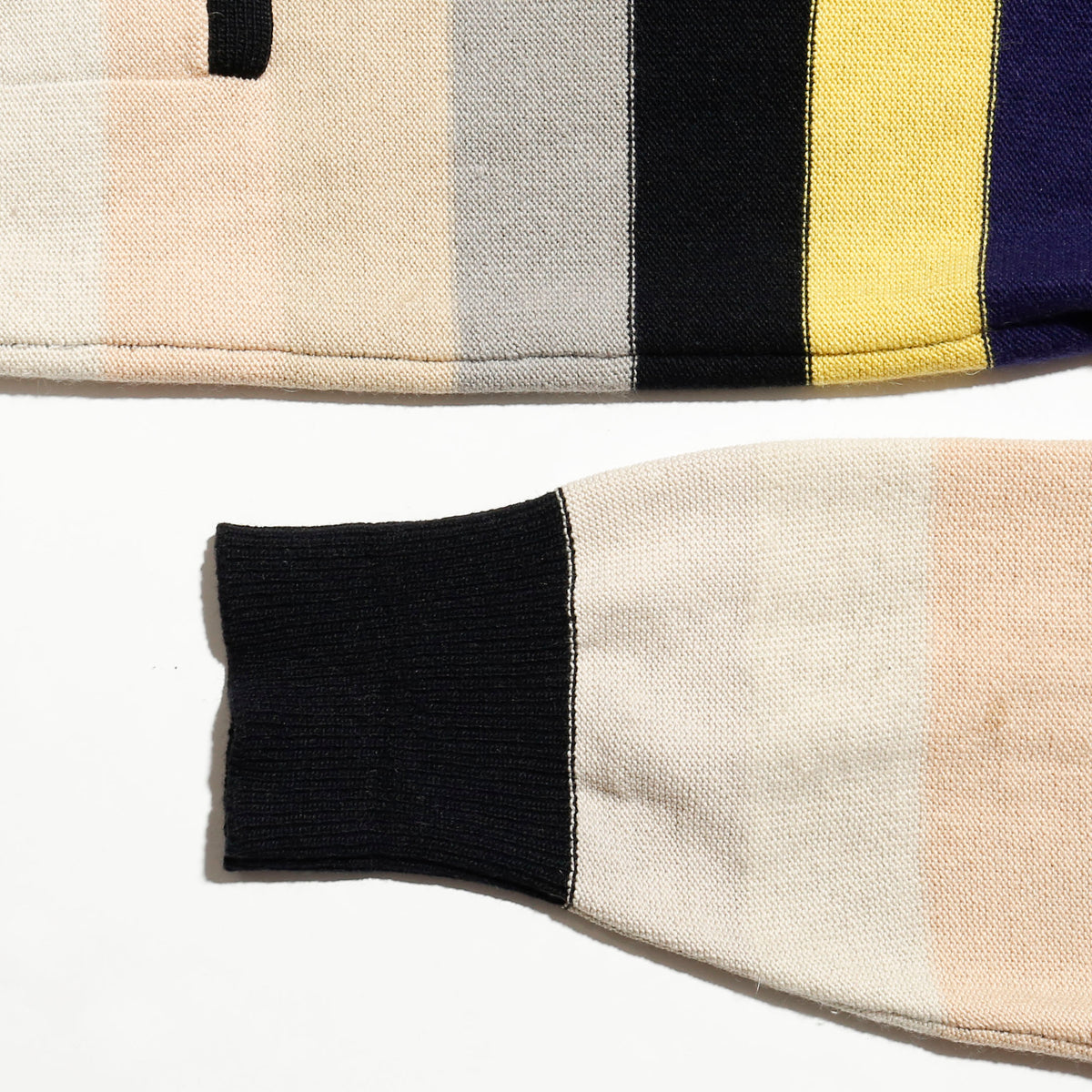 vintage 80's Sonia Rykiel multi border cardigan