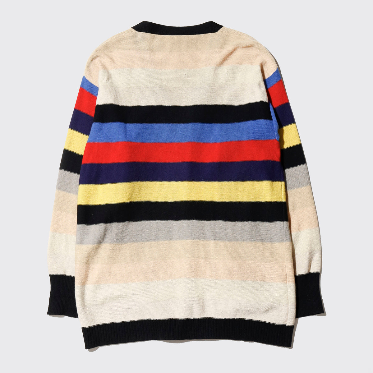 vintage 80's Sonia Rykiel multi border cardigan