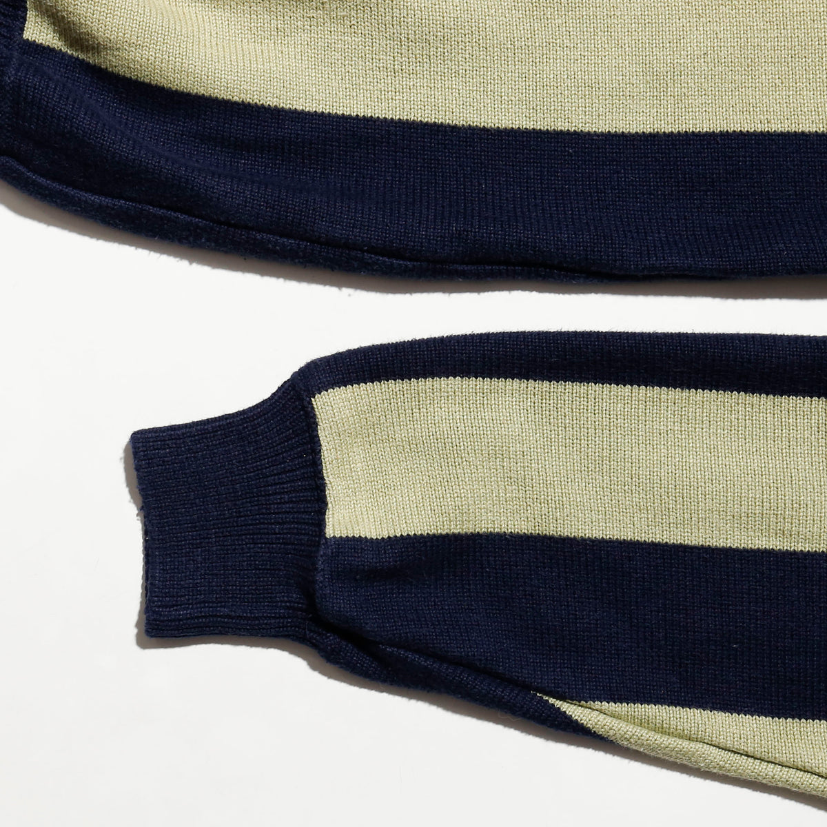 vintage euro marcello stripe polo sweater