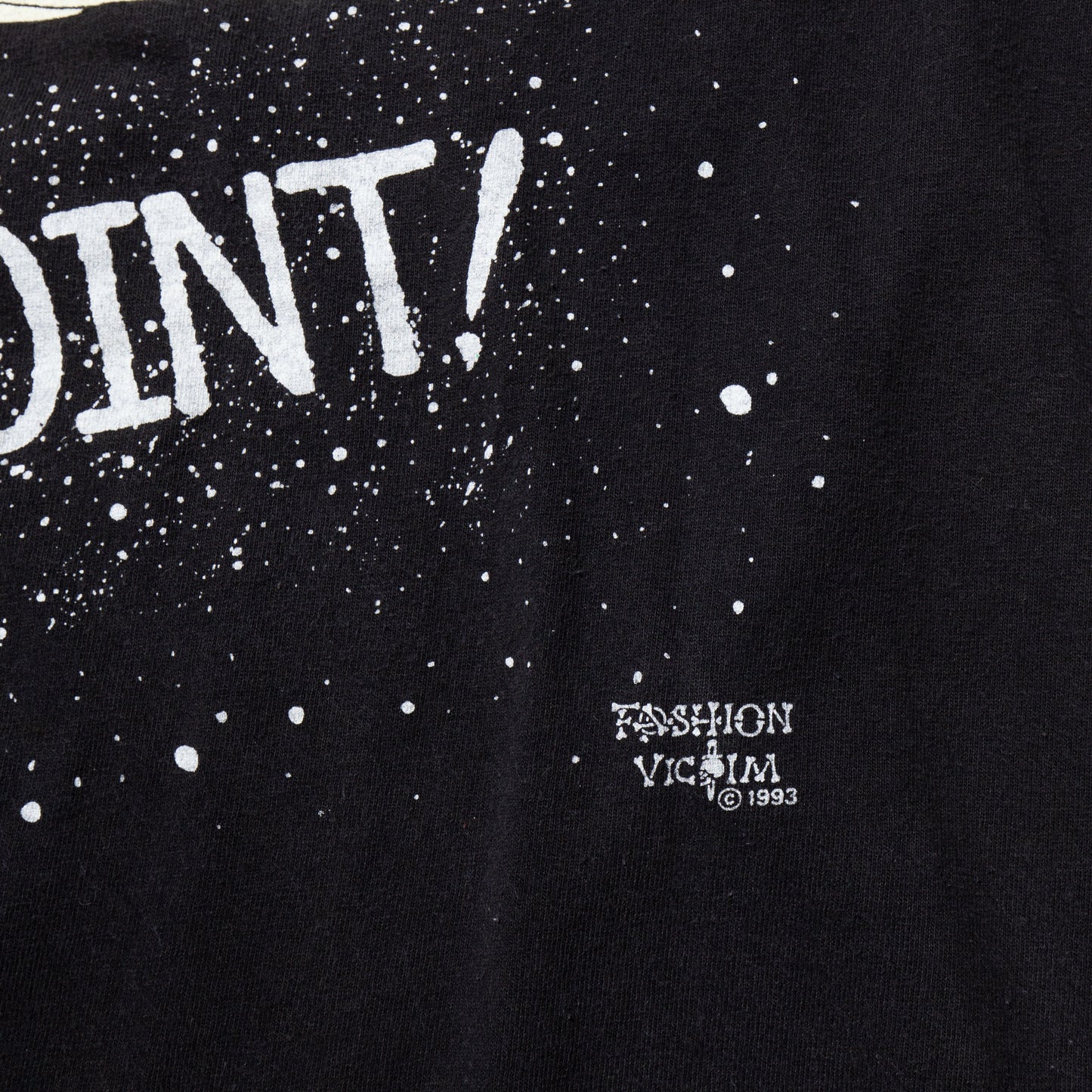 vintage 1993's Fashion Victim big joint t-shirt