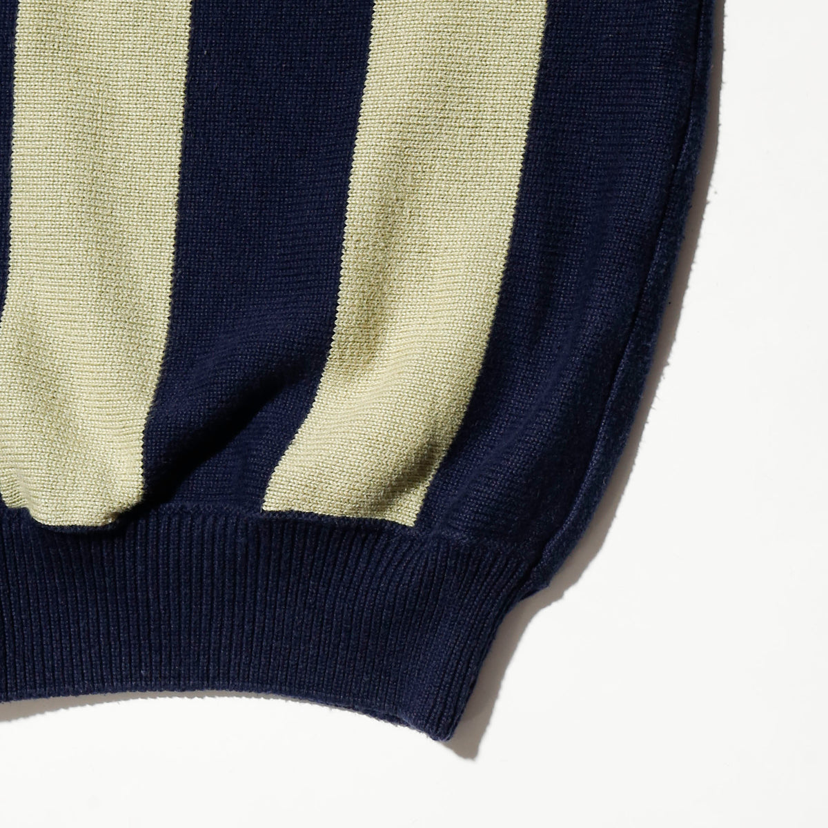 vintage euro marcello stripe polo sweater