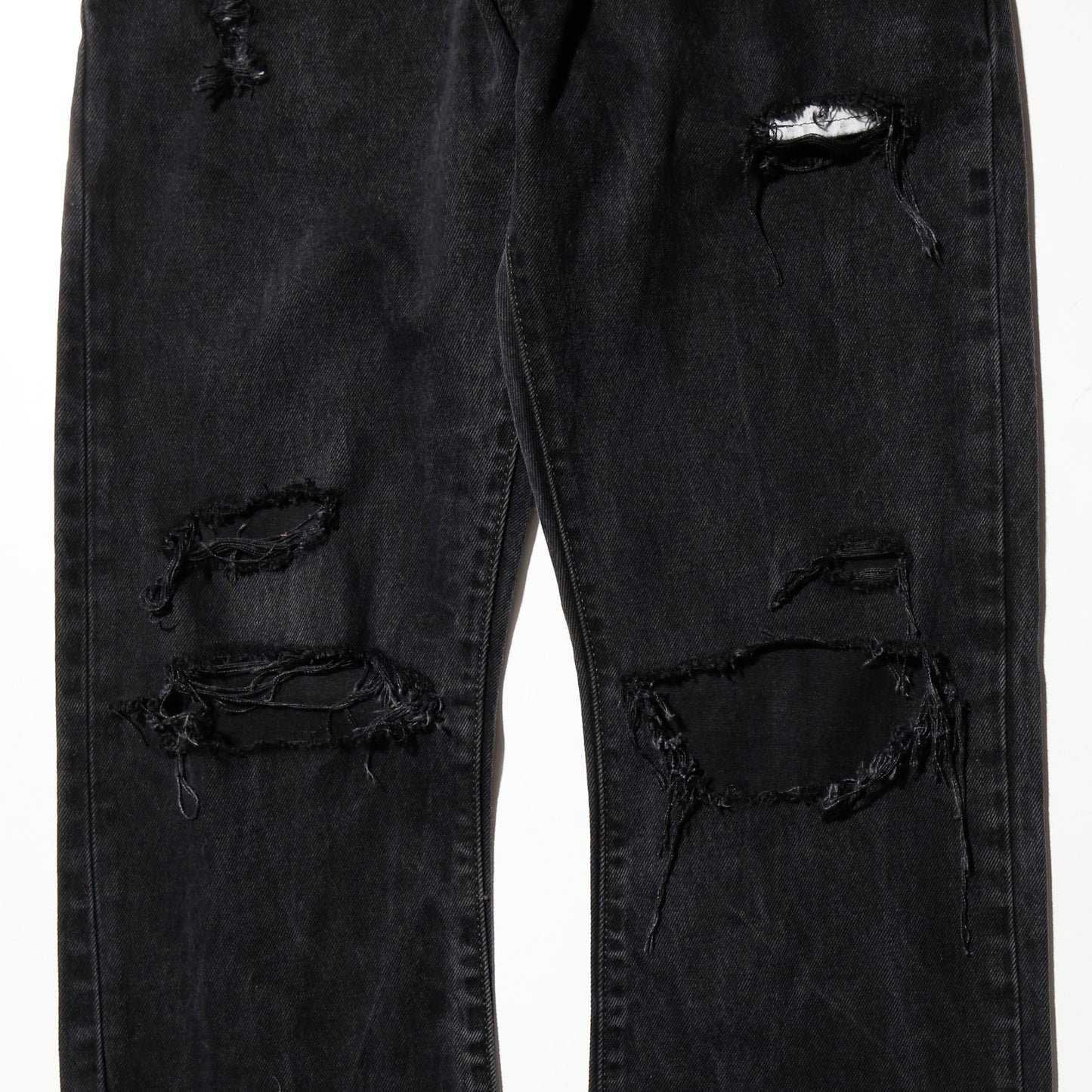 *one-off levi's 517 crush flare jeans