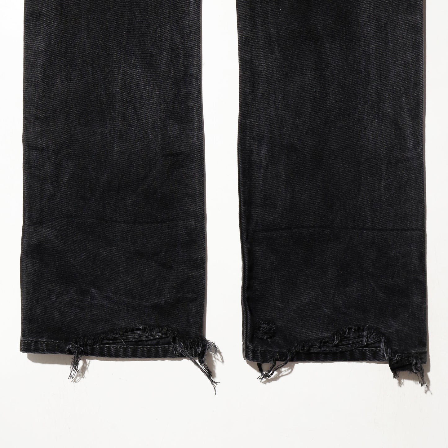 *one-off levi's 517 crush flare jeans