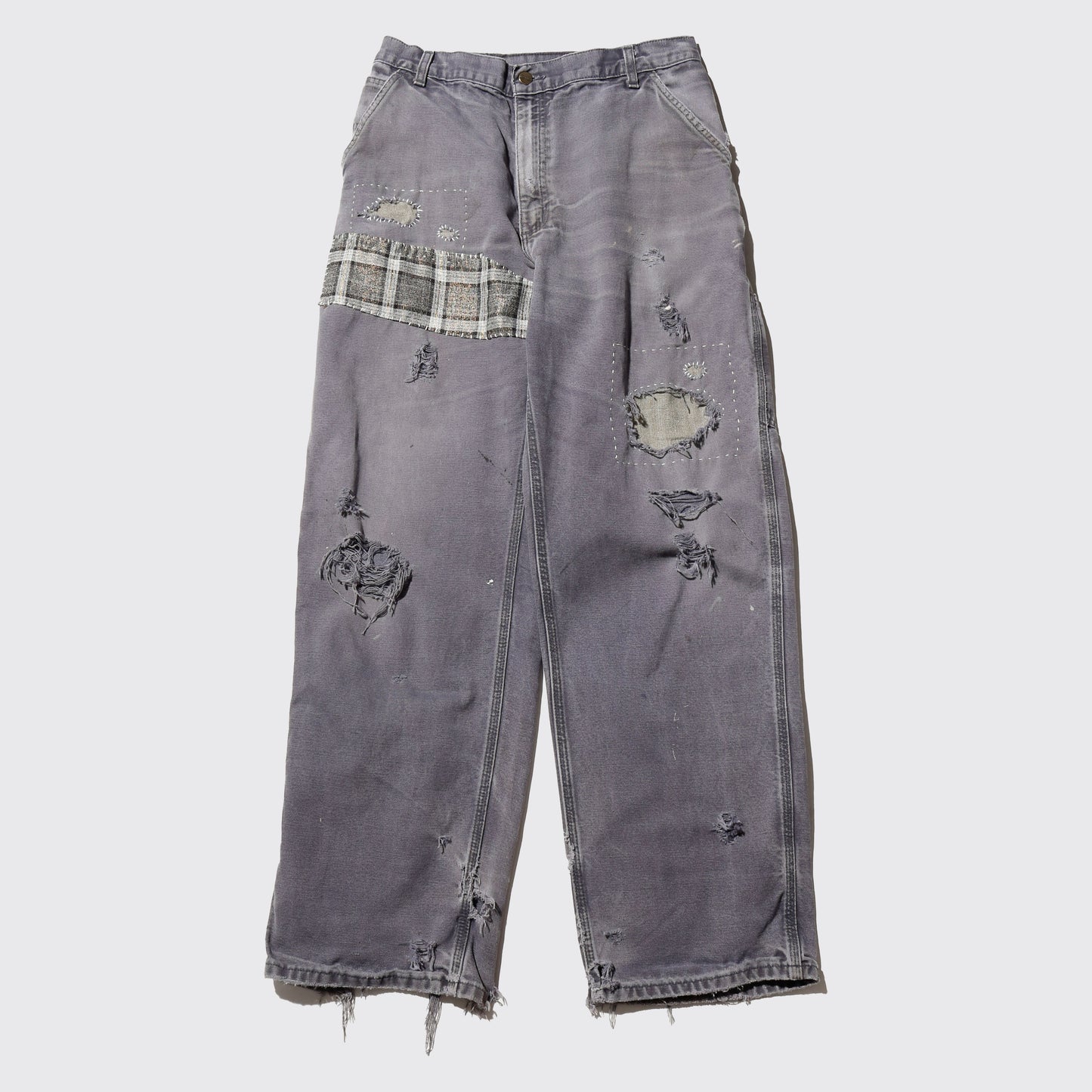 *one-off carhartt acid repaired painter trousers