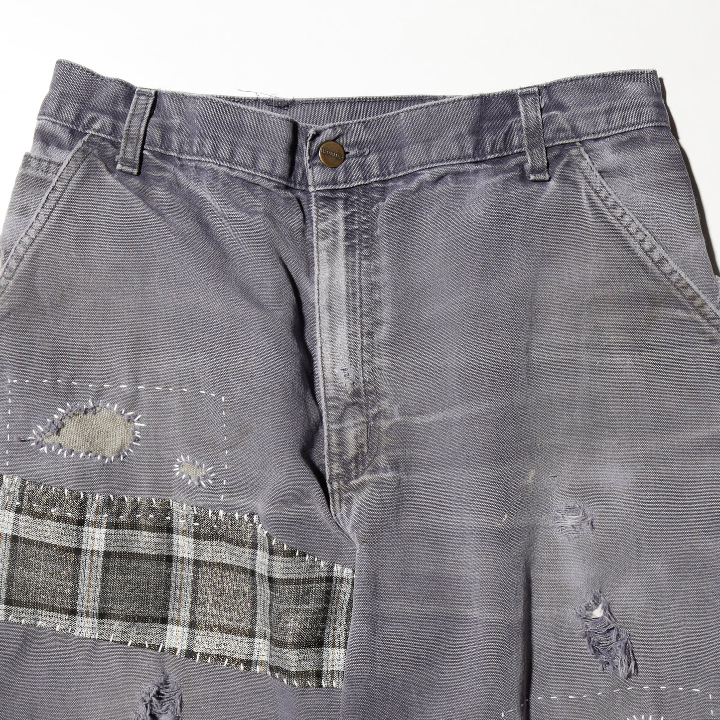 *one-off carhartt acid repaired painter trousers