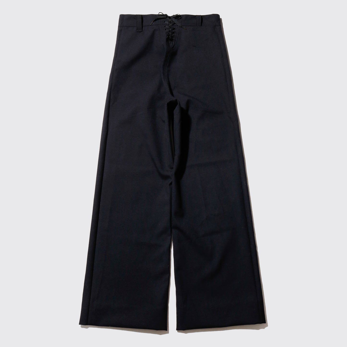 *one-off twill sailor trousers, with belt loop