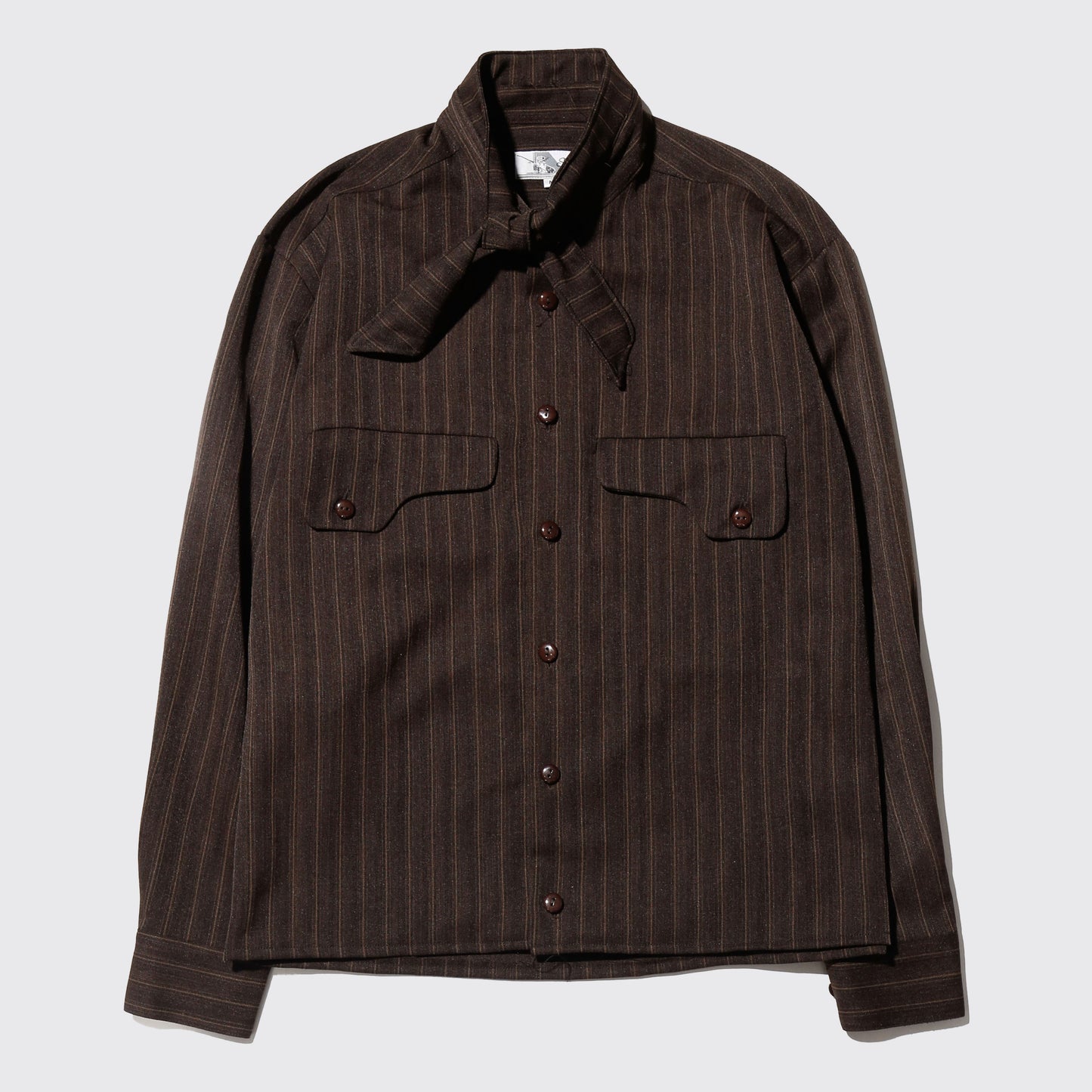 *one-off cropped bowtie shirt