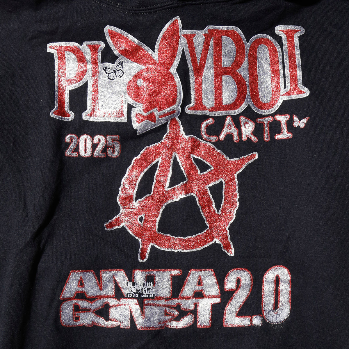 *bootleg 2025's playboi carti “antagonist 2.0" tour hoodie