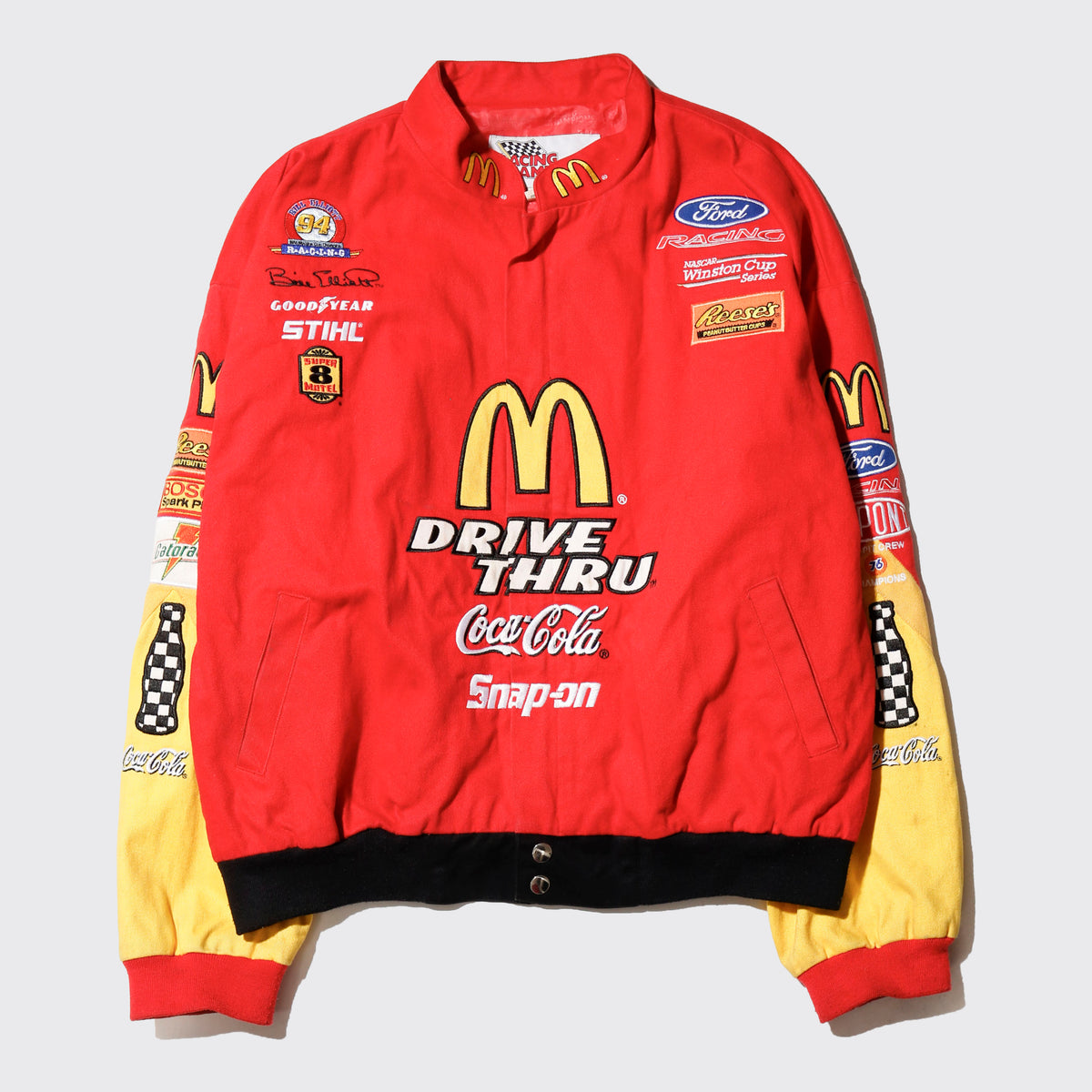 vintage racing champion McDonald nascar jacket