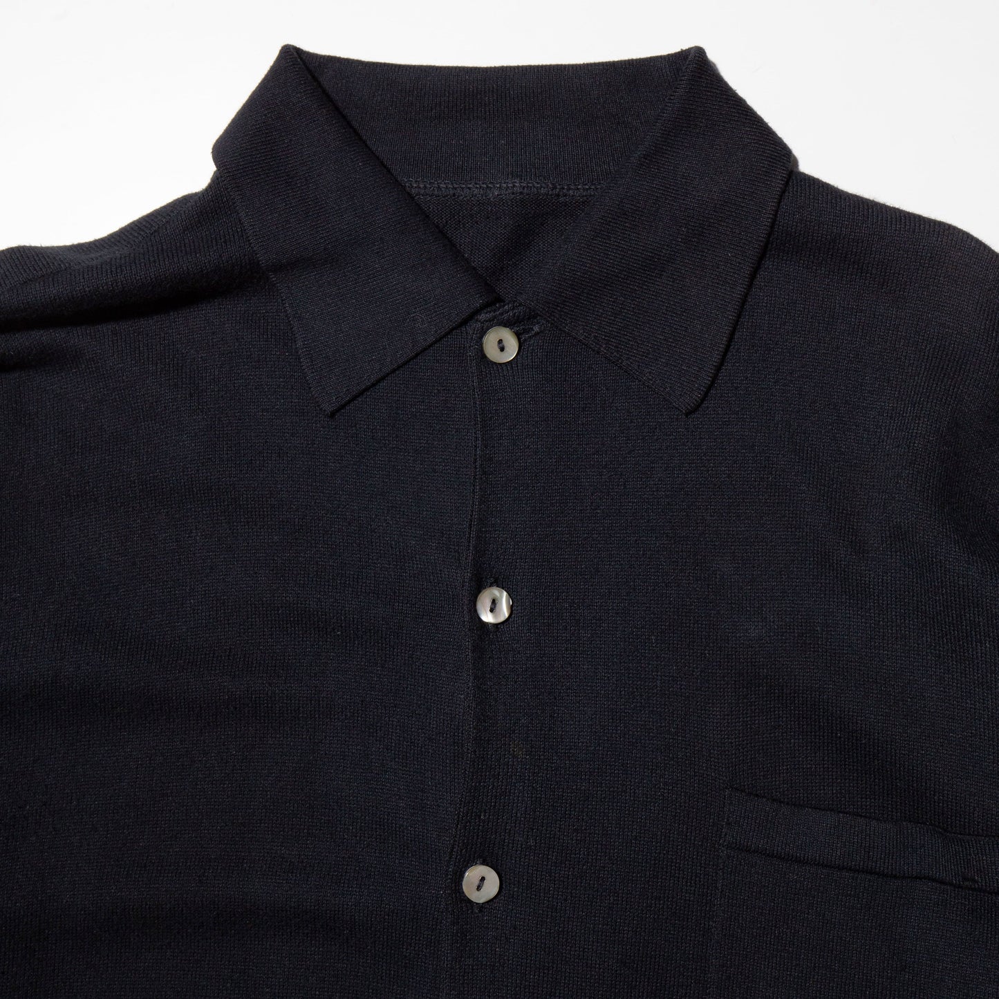 vintage cotton knit shirt cardigan