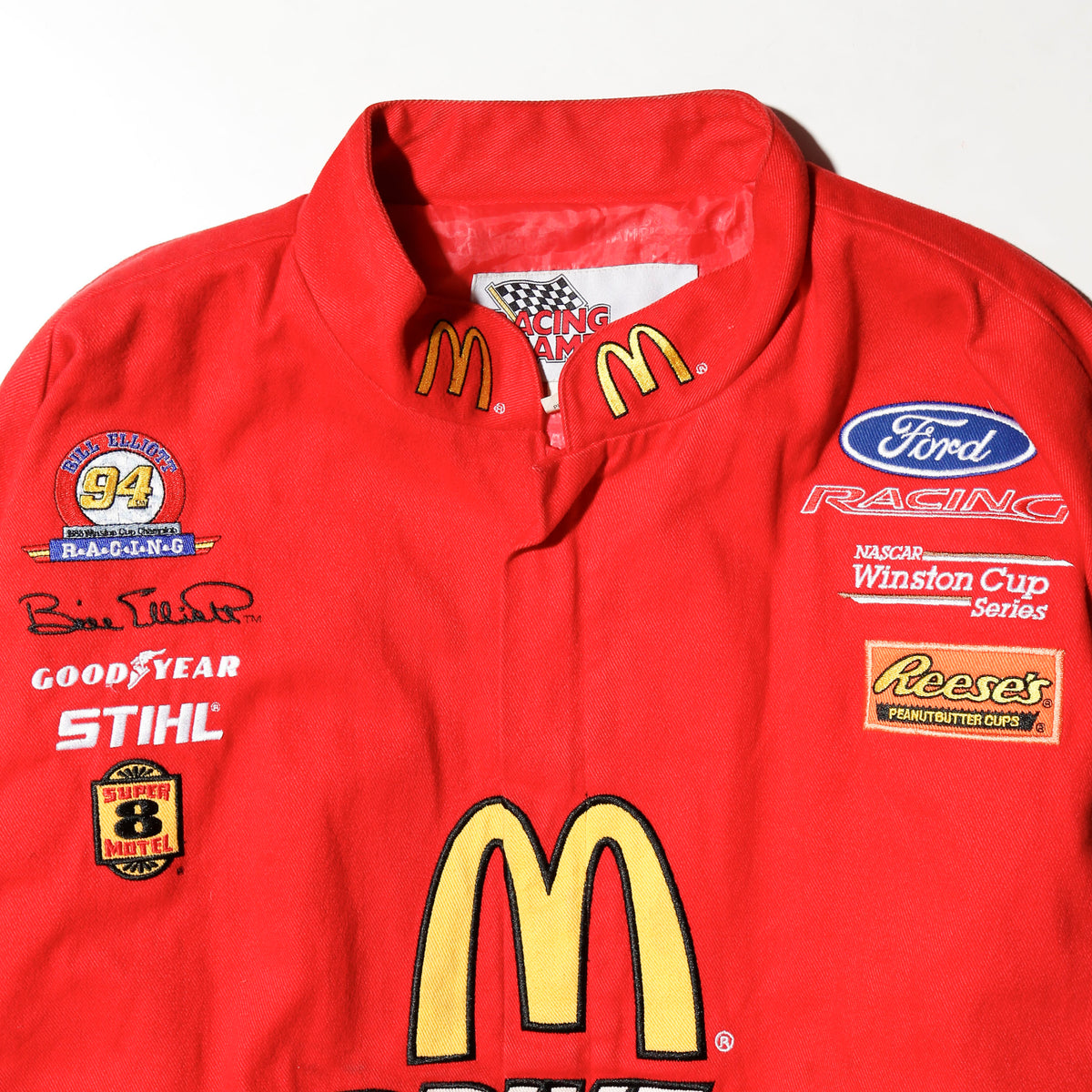 vintage racing champion McDonald nascar jacket