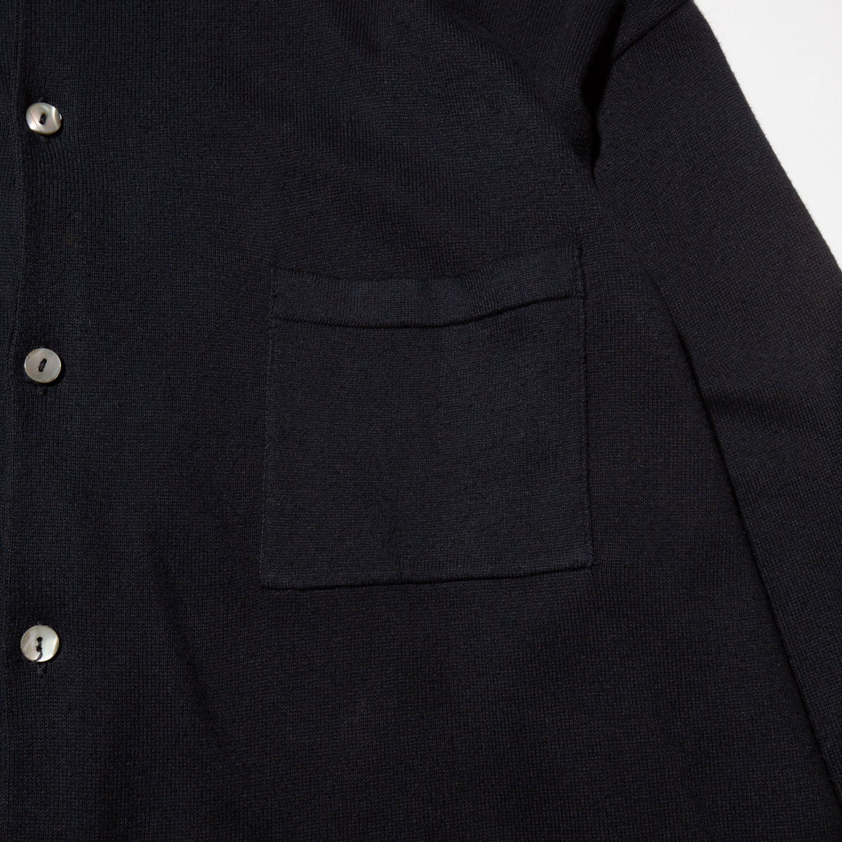 vintage cotton knit shirt cardigan
