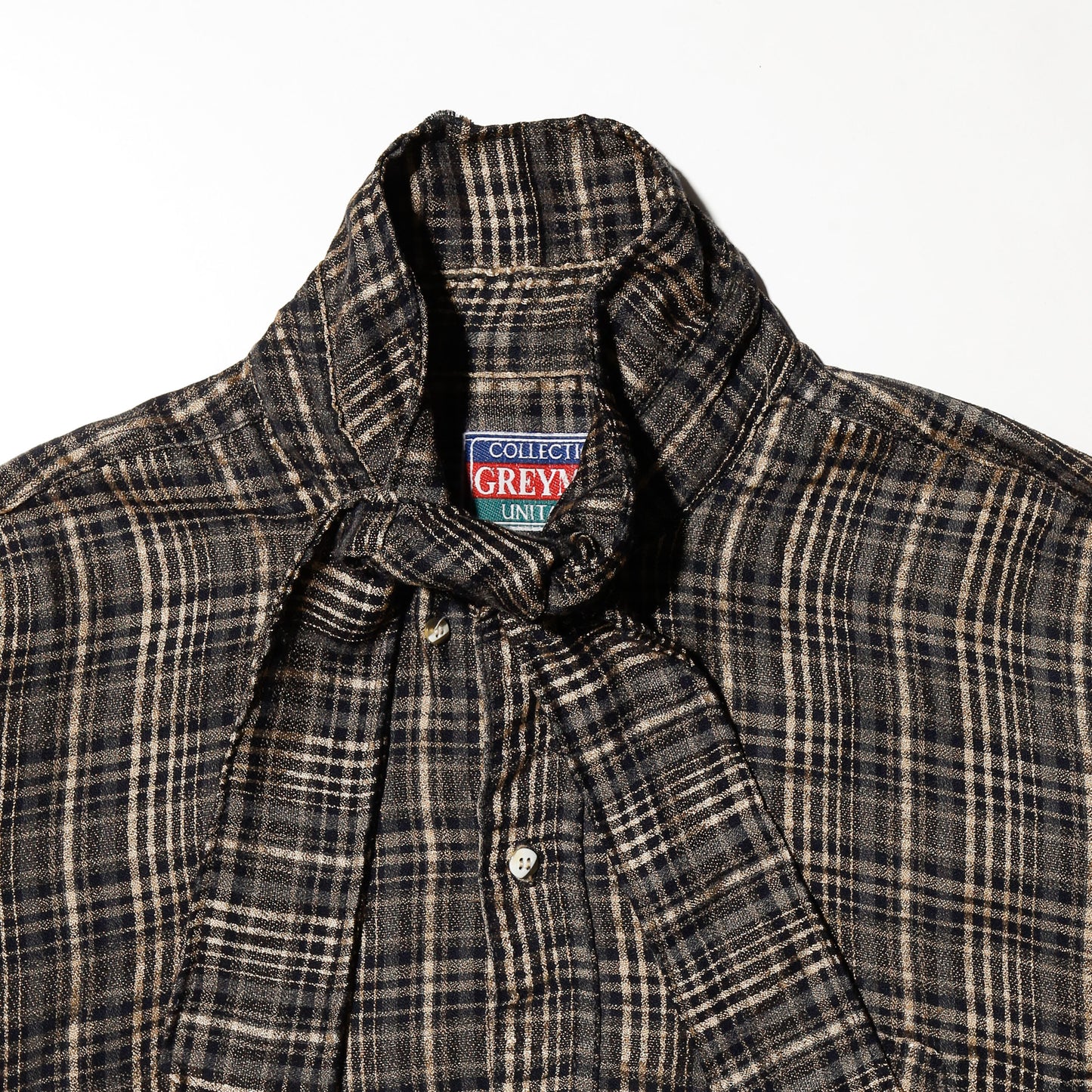 *one-off cropped bowtie shirt