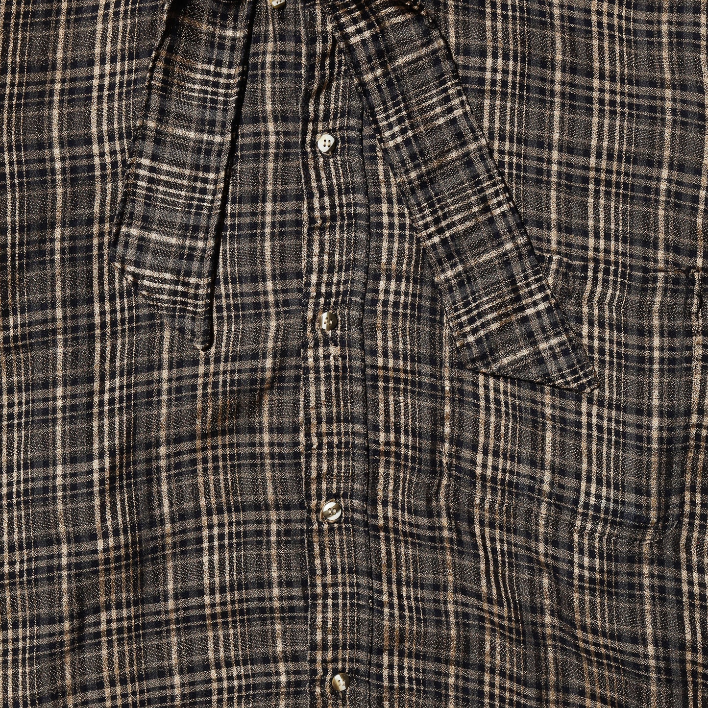 *one-off cropped bowtie shirt