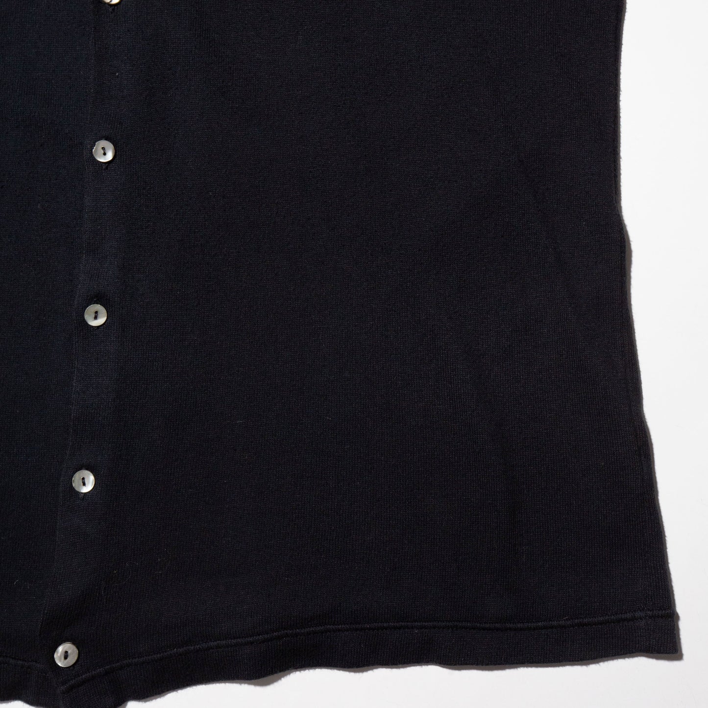 vintage cotton knit shirt cardigan