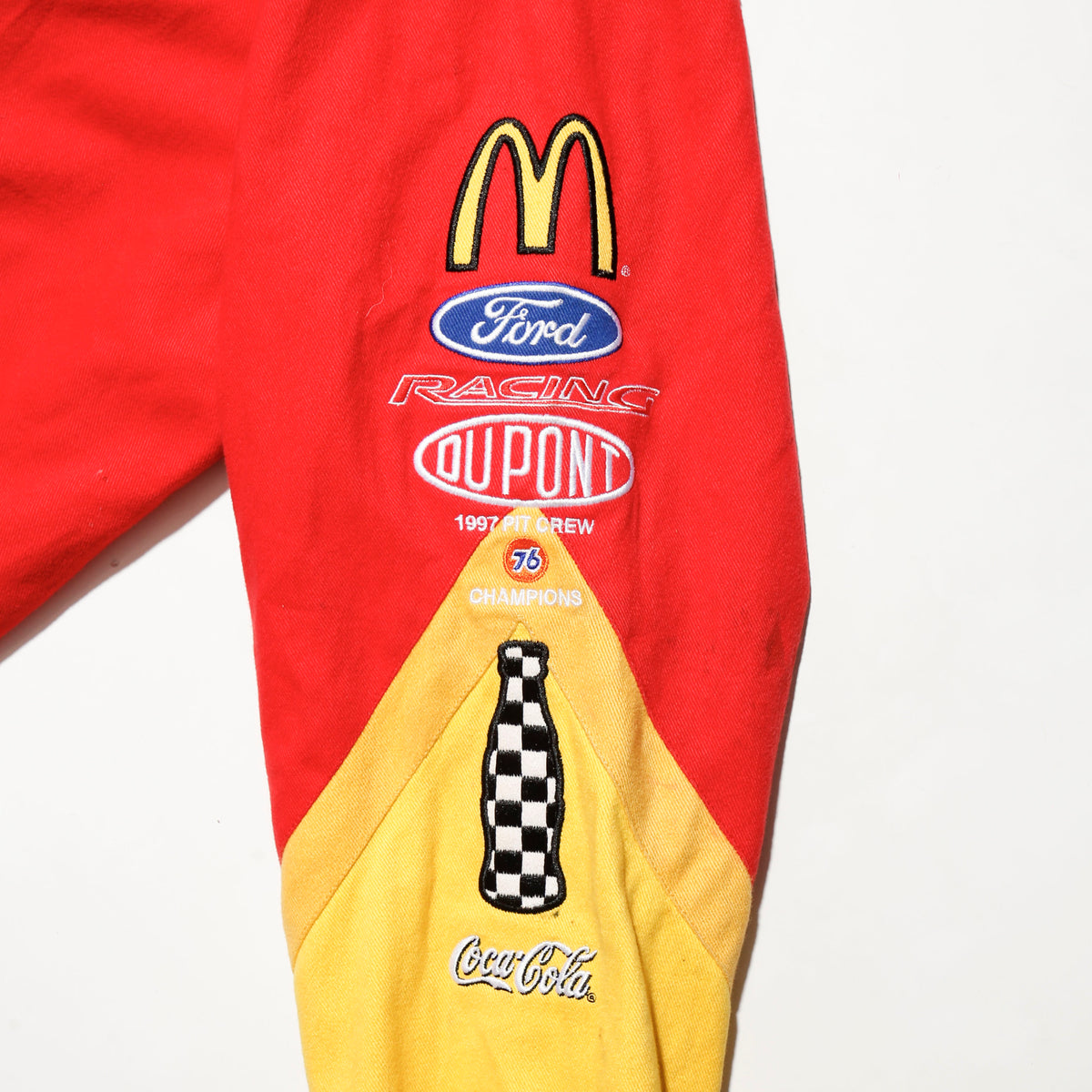 vintage racing champion McDonald nascar jacket