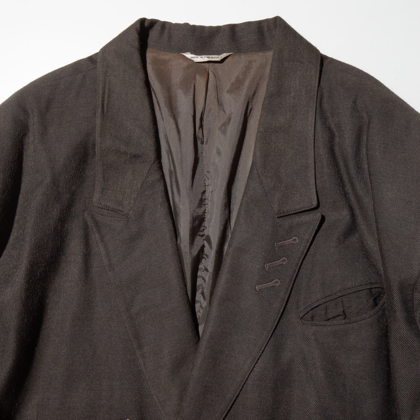 vintage dropped double breasted set up