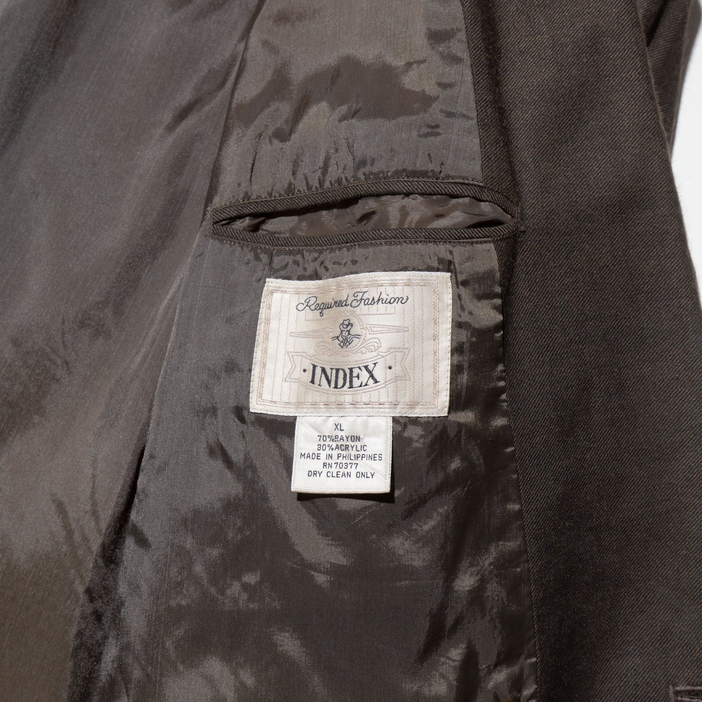 vintage dropped double breasted set up