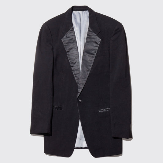 vintage Dior satin combi tailored jacket
