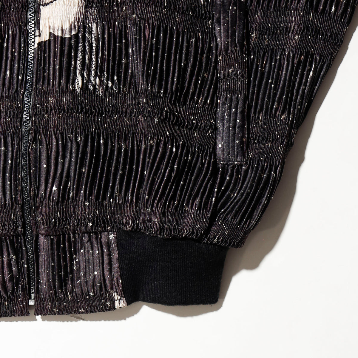 vintage galaxy horse pleats jacket