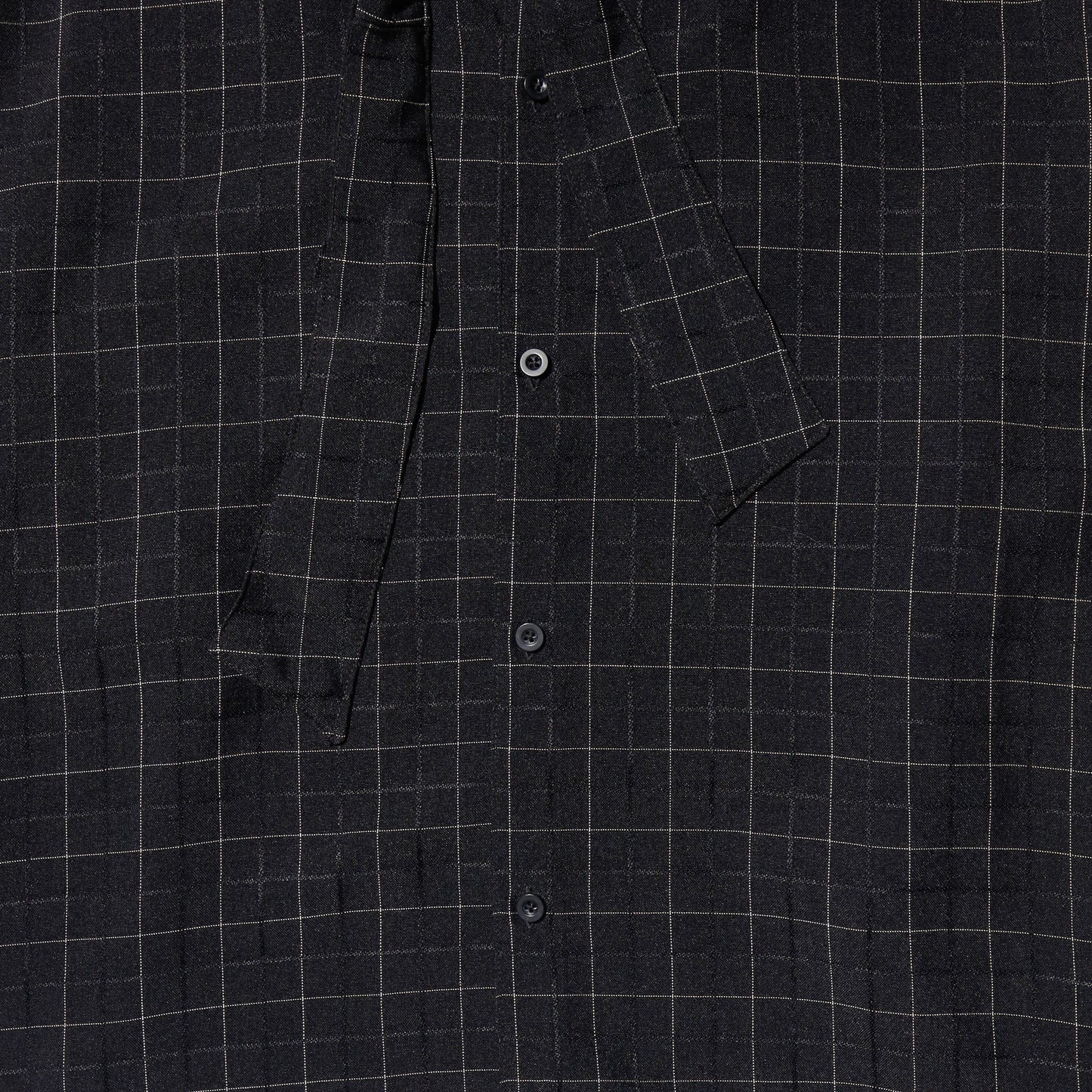 *one-off cropped bowtie shirt