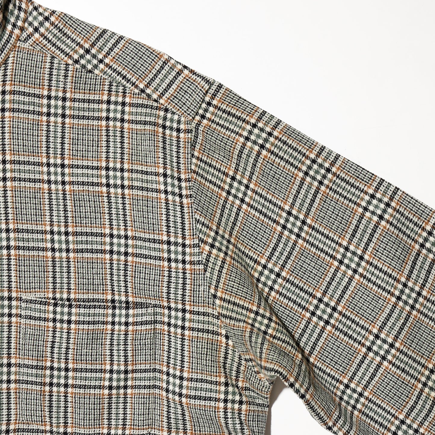 *one-off pendolton cropped bowtie shirt