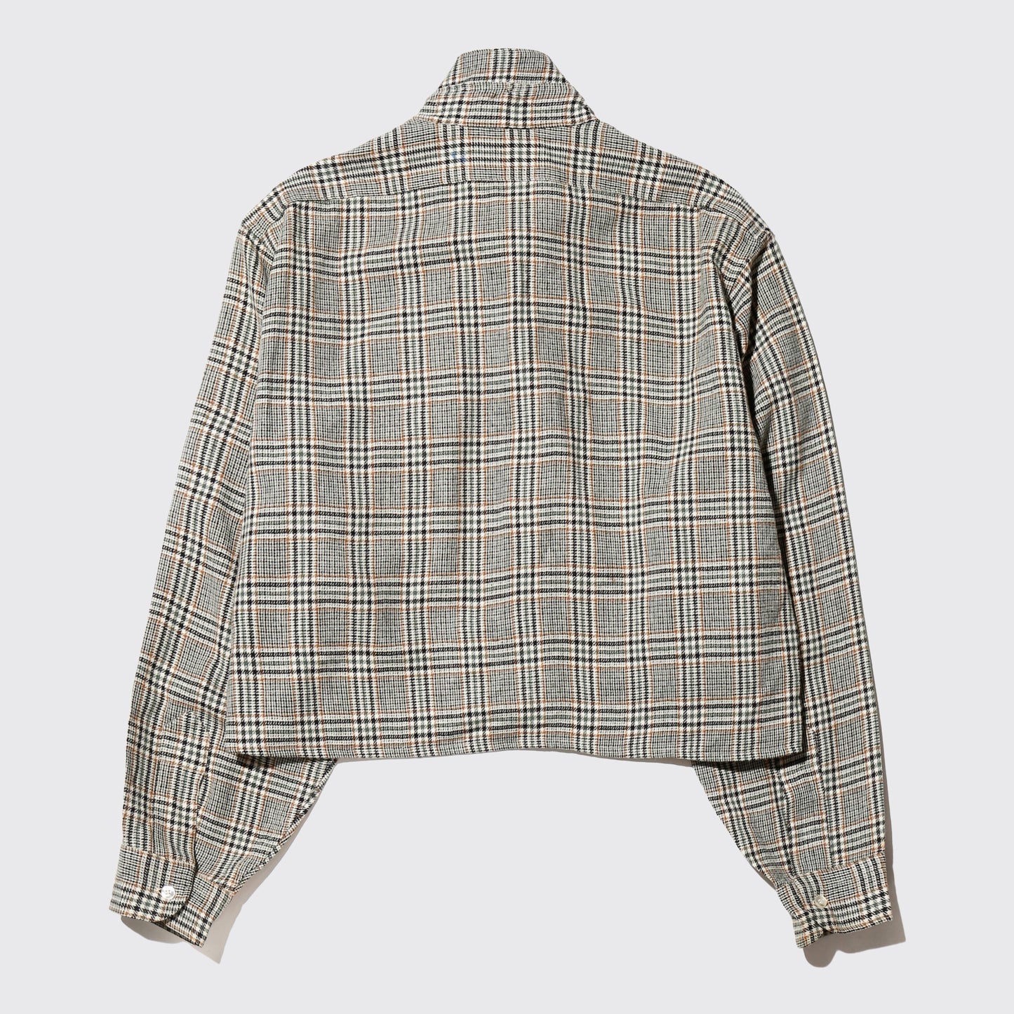 *one-off pendolton cropped bowtie shirt