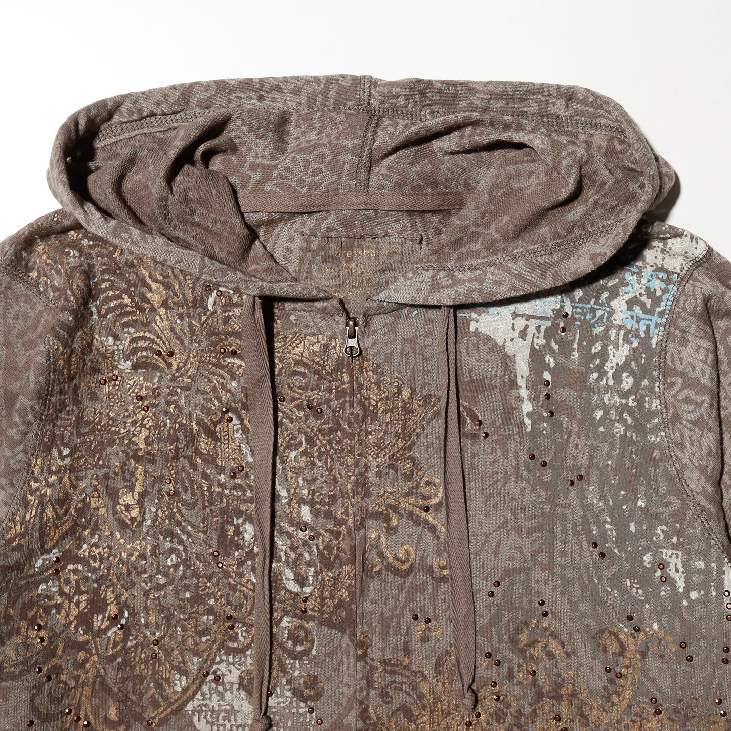 vintage oriental bijou hoodie