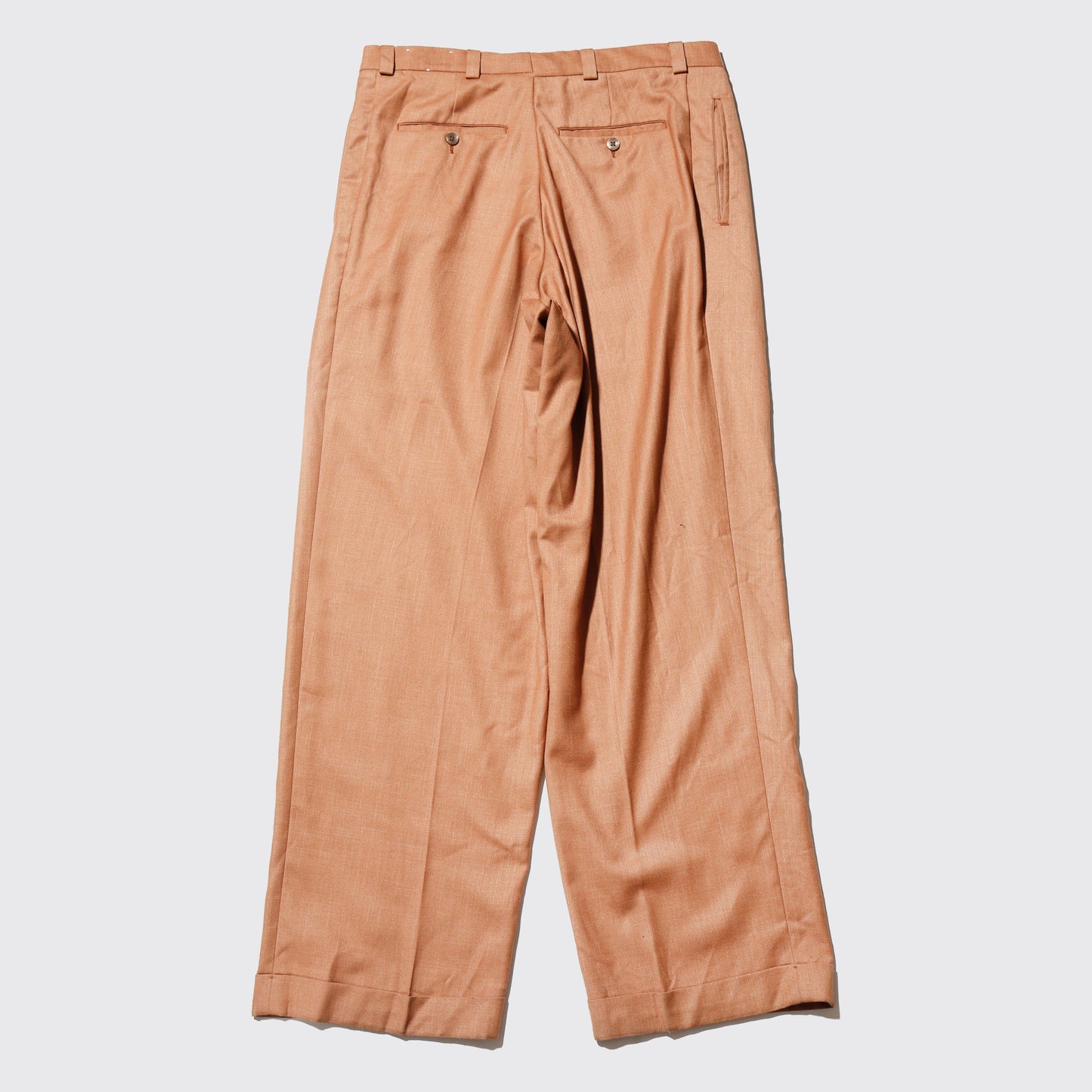 vintage stacy adams tucked wide slacks