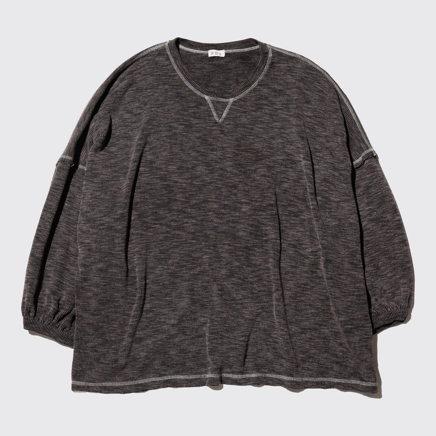 vintage textured loose cut sew