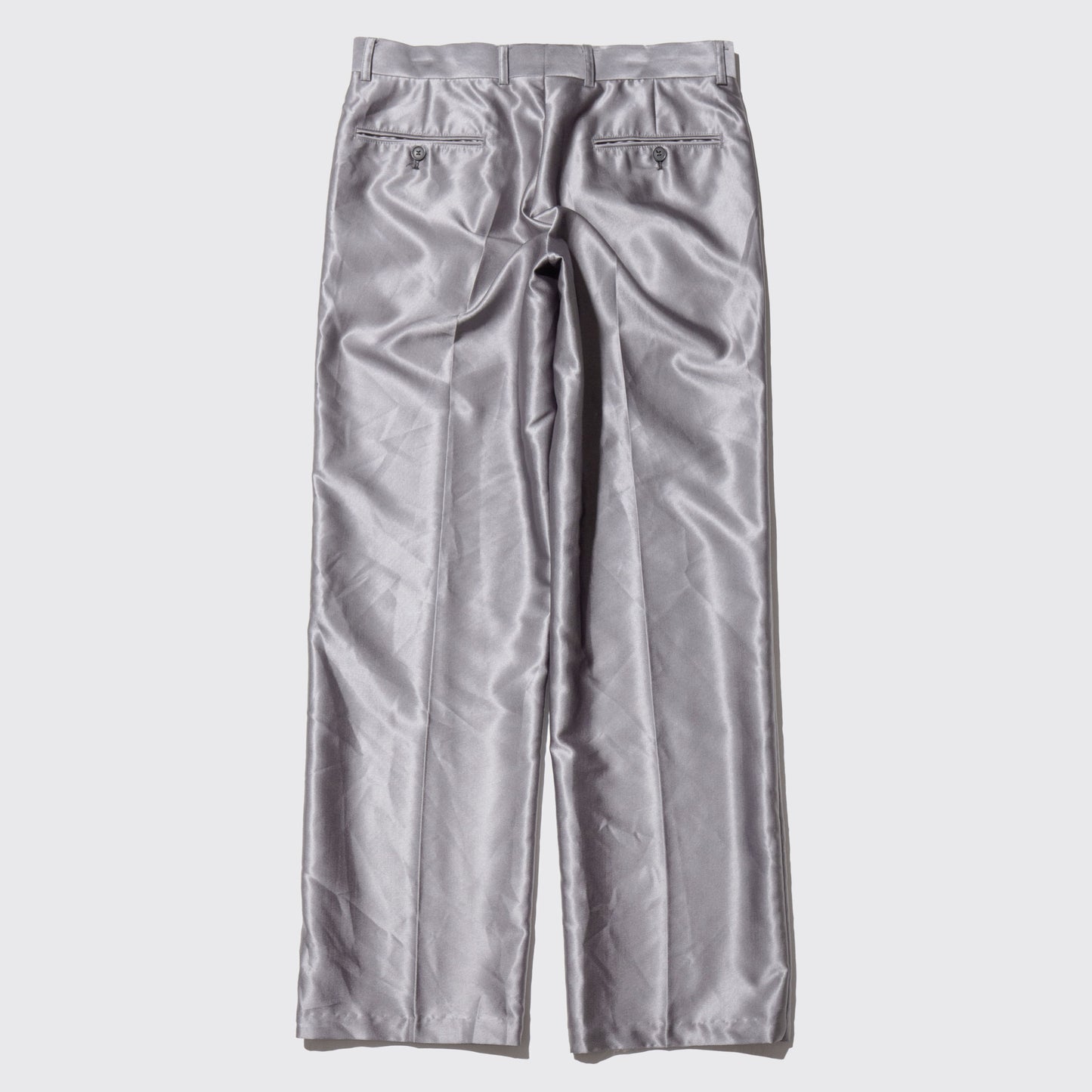 vintage metallic straight slacks