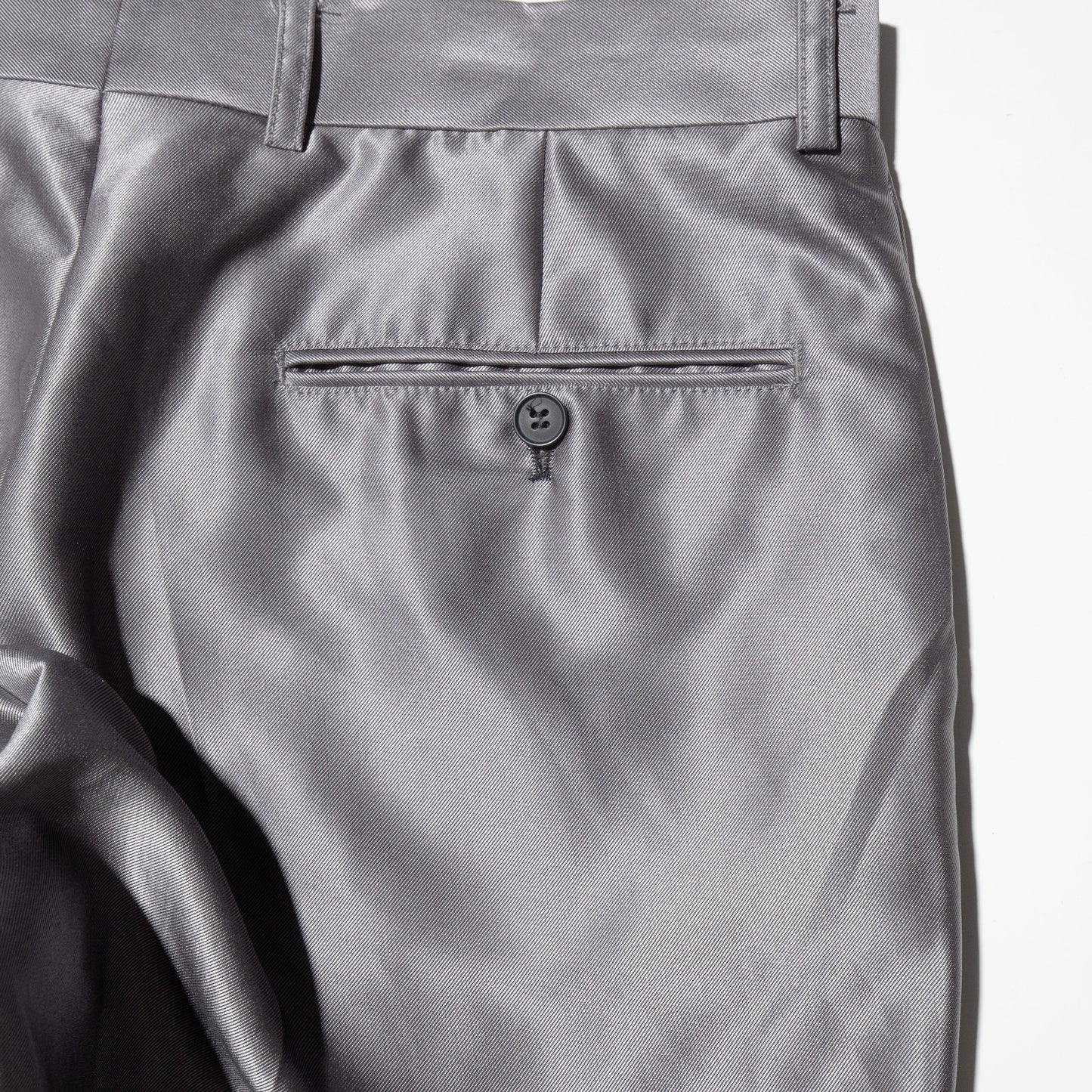 vintage metallic straight slacks