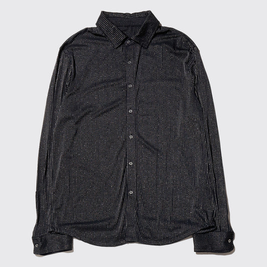 vintage lame stripe shirt