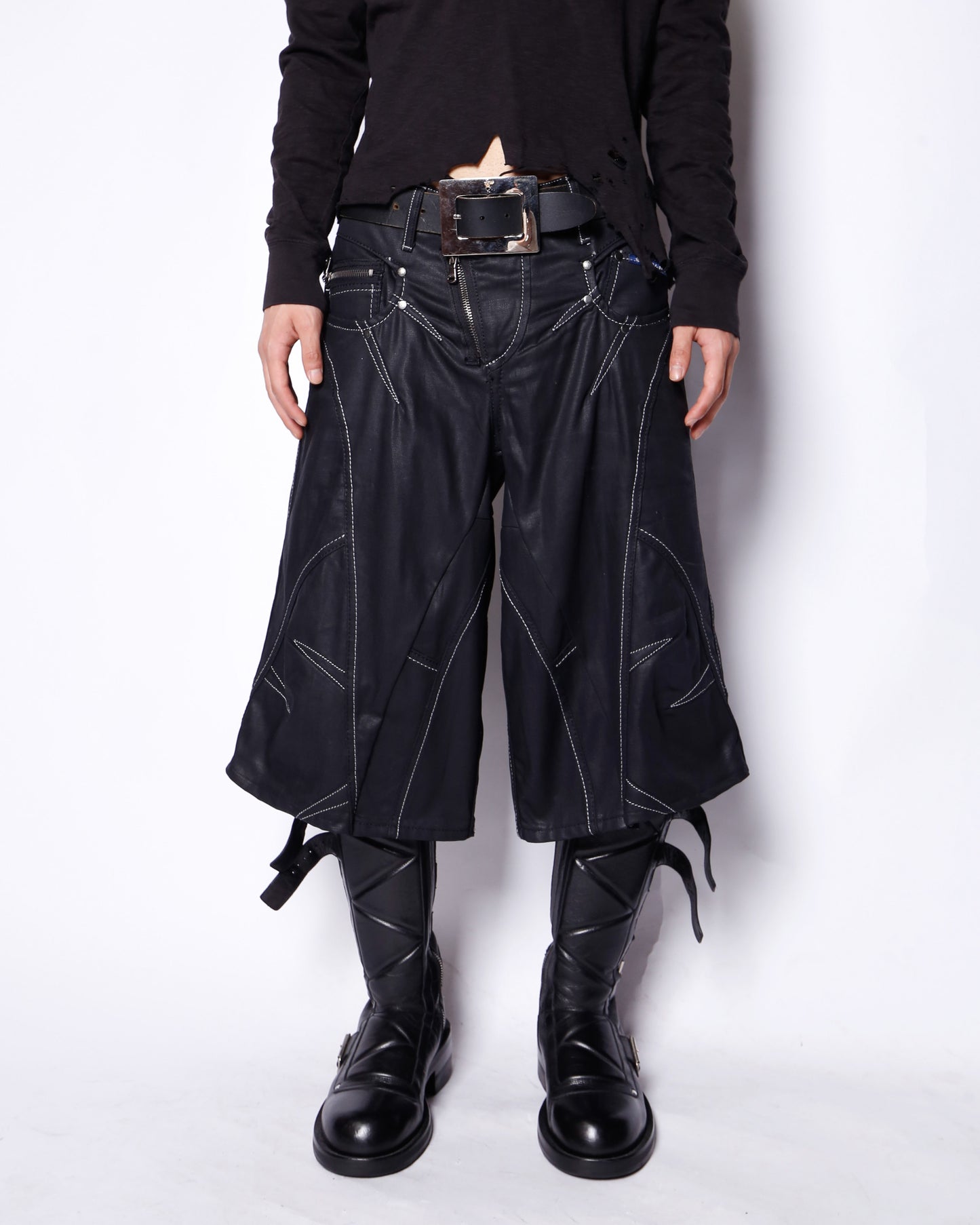 vintage luster cyborg shorts