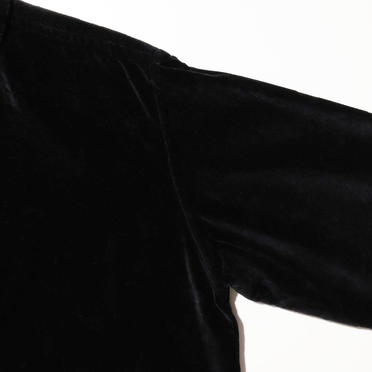 vintage paisley velvet shirt jacket