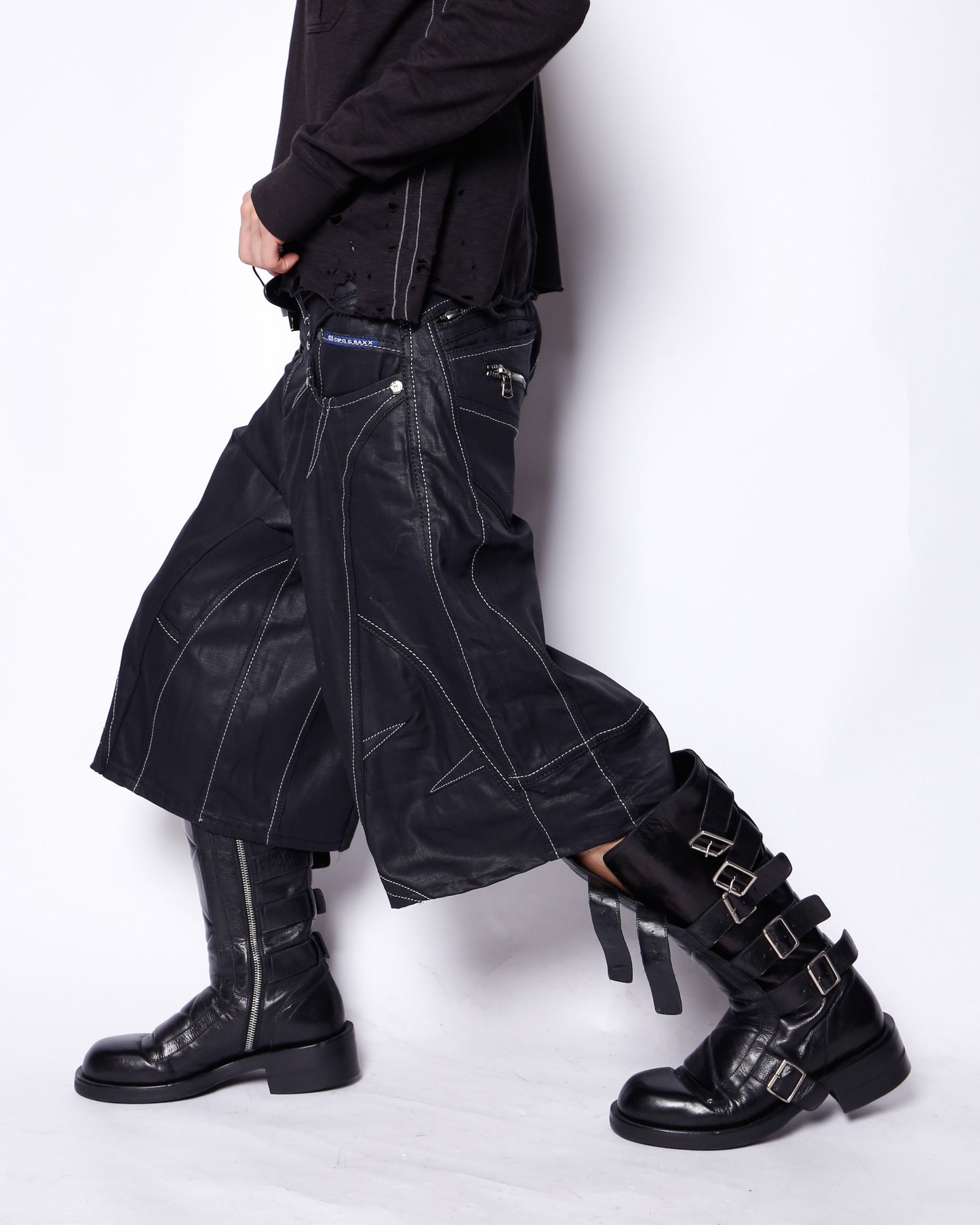 vintage luster cyborg shorts