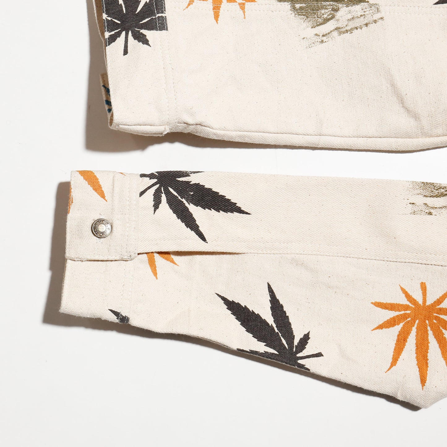 vintage Bob Marley cannabis trucker jacket