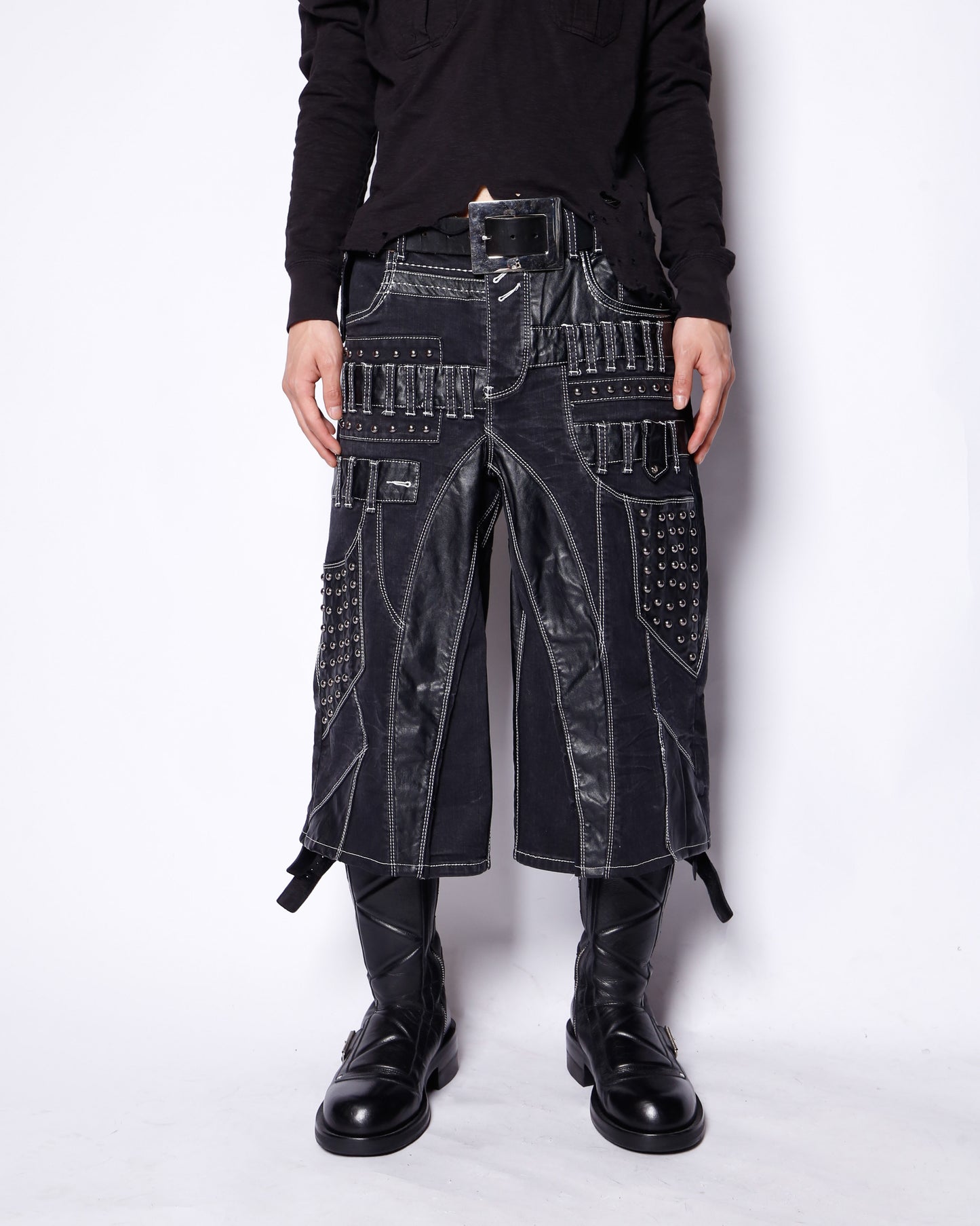 vintage luster cyborg shorts