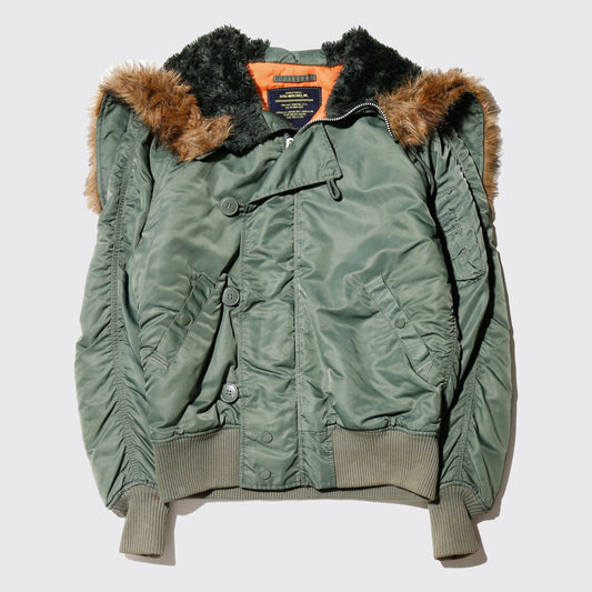 vintage alpha n-2b flight jacket