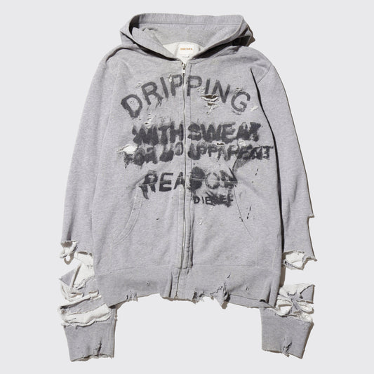 vintage Diesel broken hoodie
