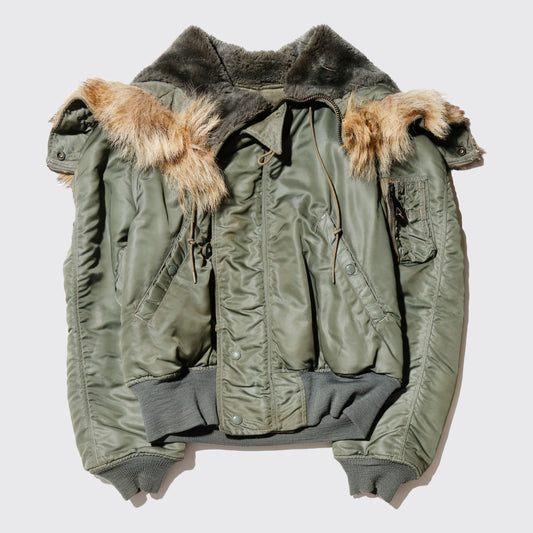 vintage 60's usaf n-2b flight jacket