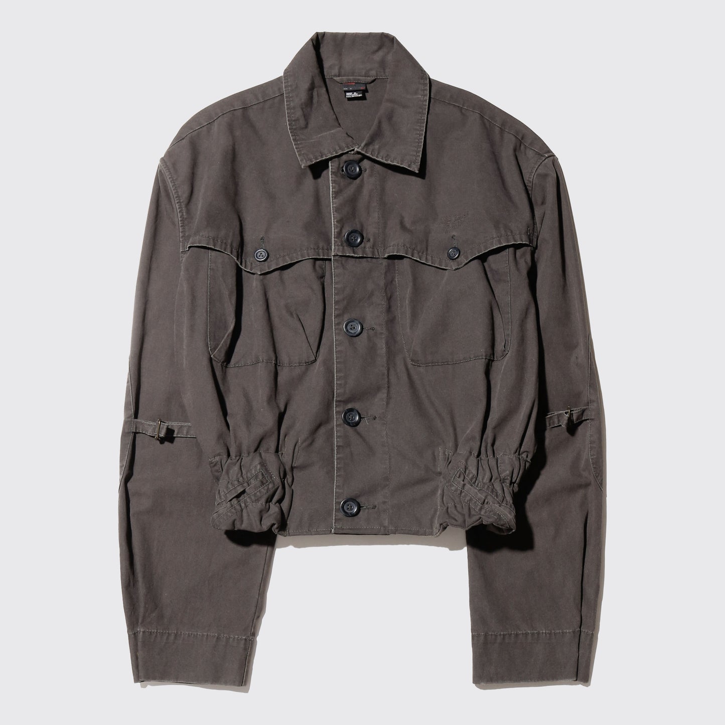 *one-off diesel ribbed utility jacket