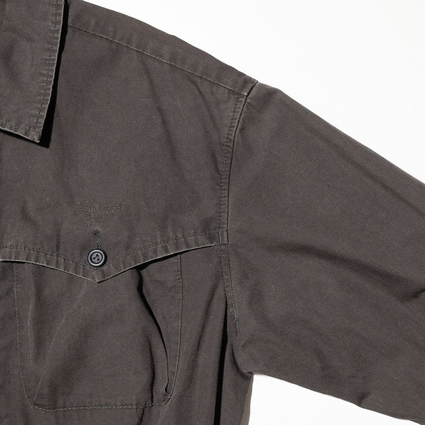 *one-off diesel ribbed utility jacket
