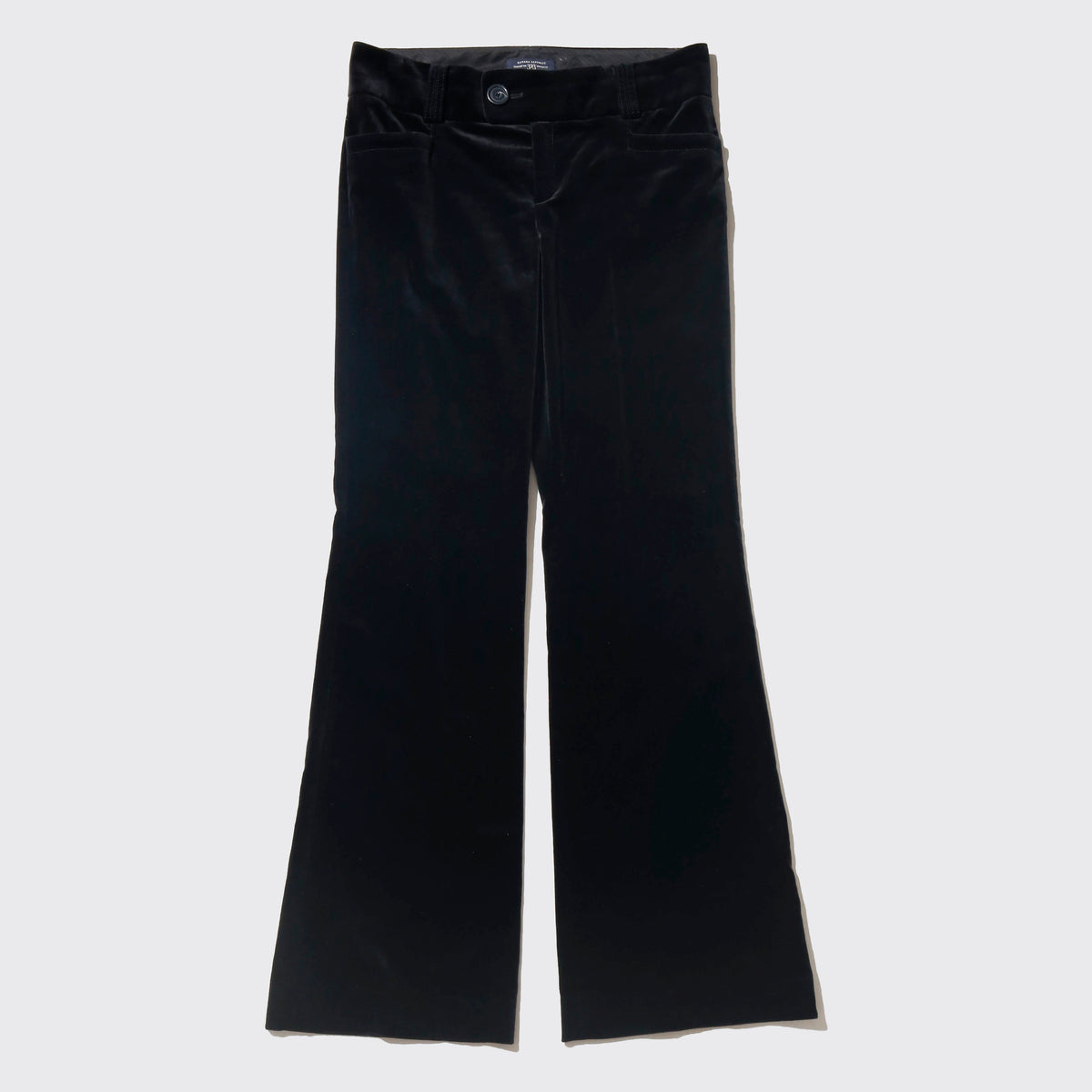 00's banana republic lowrise velvet flare slacks