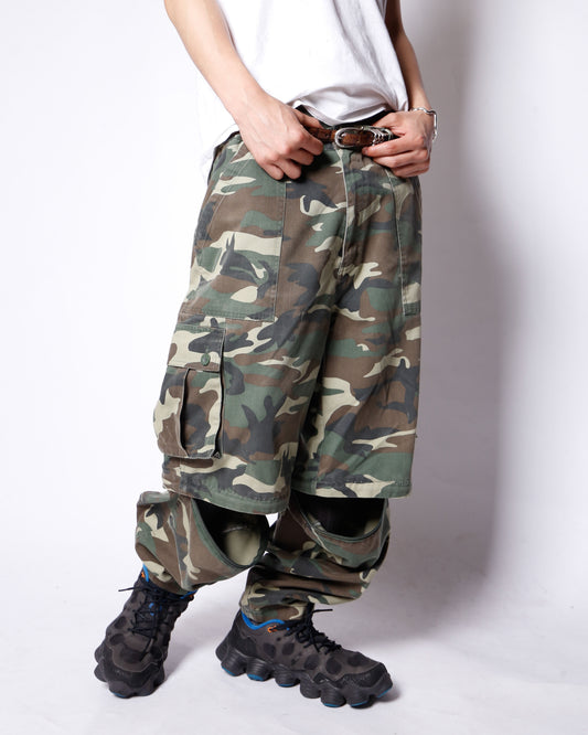vintage detachable cargo trousers