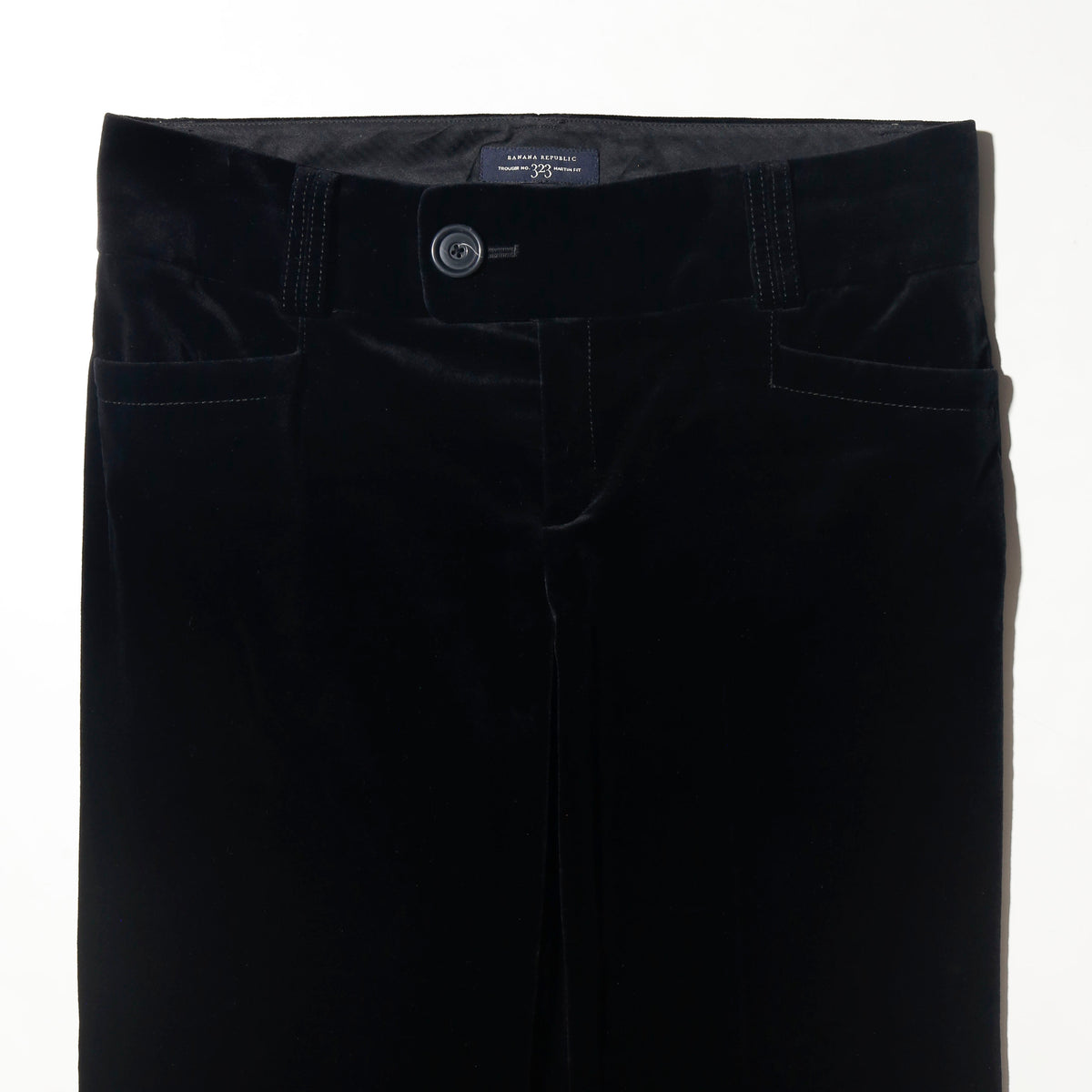 00's banana republic lowrise velvet flare slacks