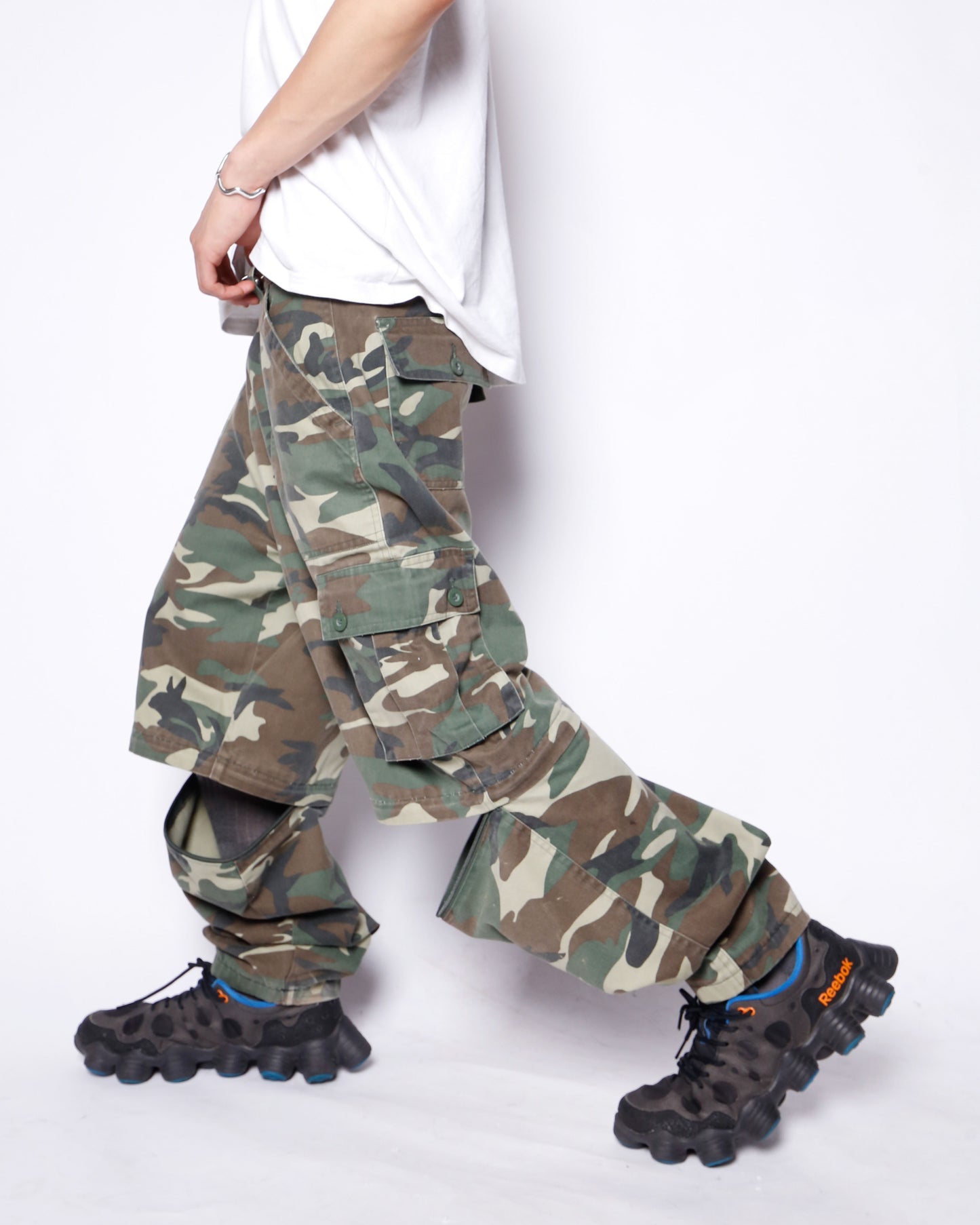 vintage detachable cargo trousers